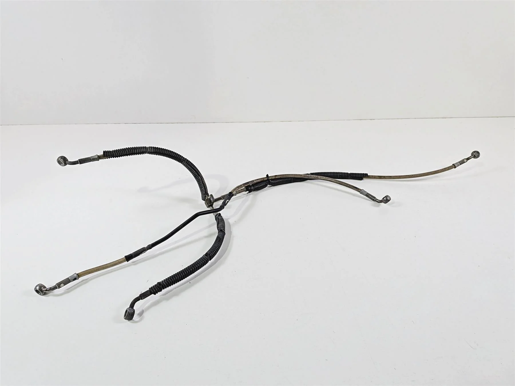 2015 BMW R1200GS K50 Front Abs Brake Line Set 34328526553 34328526552 - Image 12