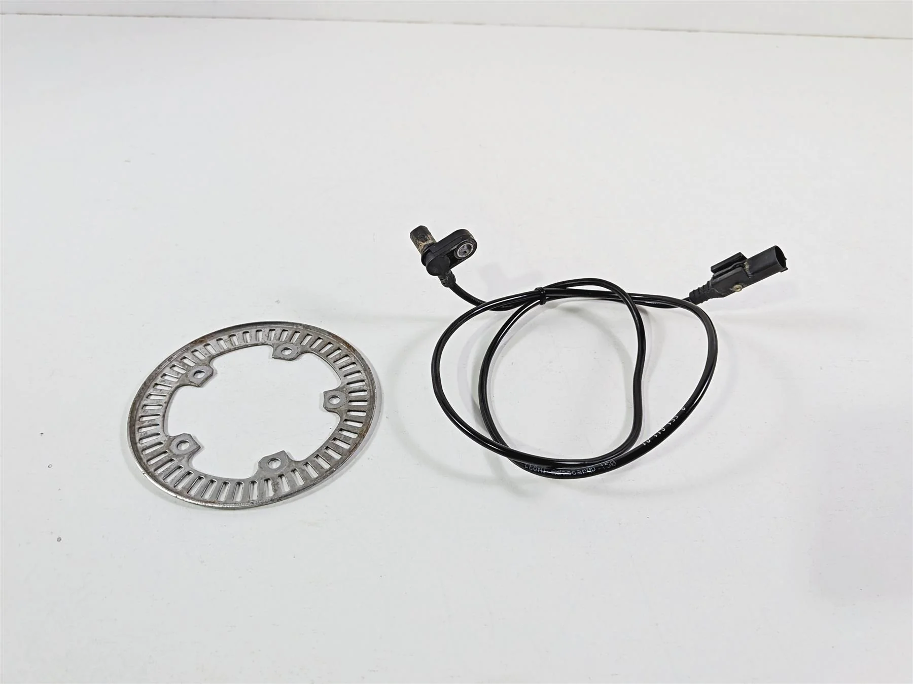 2015 BMW R1200GS K50 Front Abs Brake Wheel Speed Sensor 34528551611 - Image 4