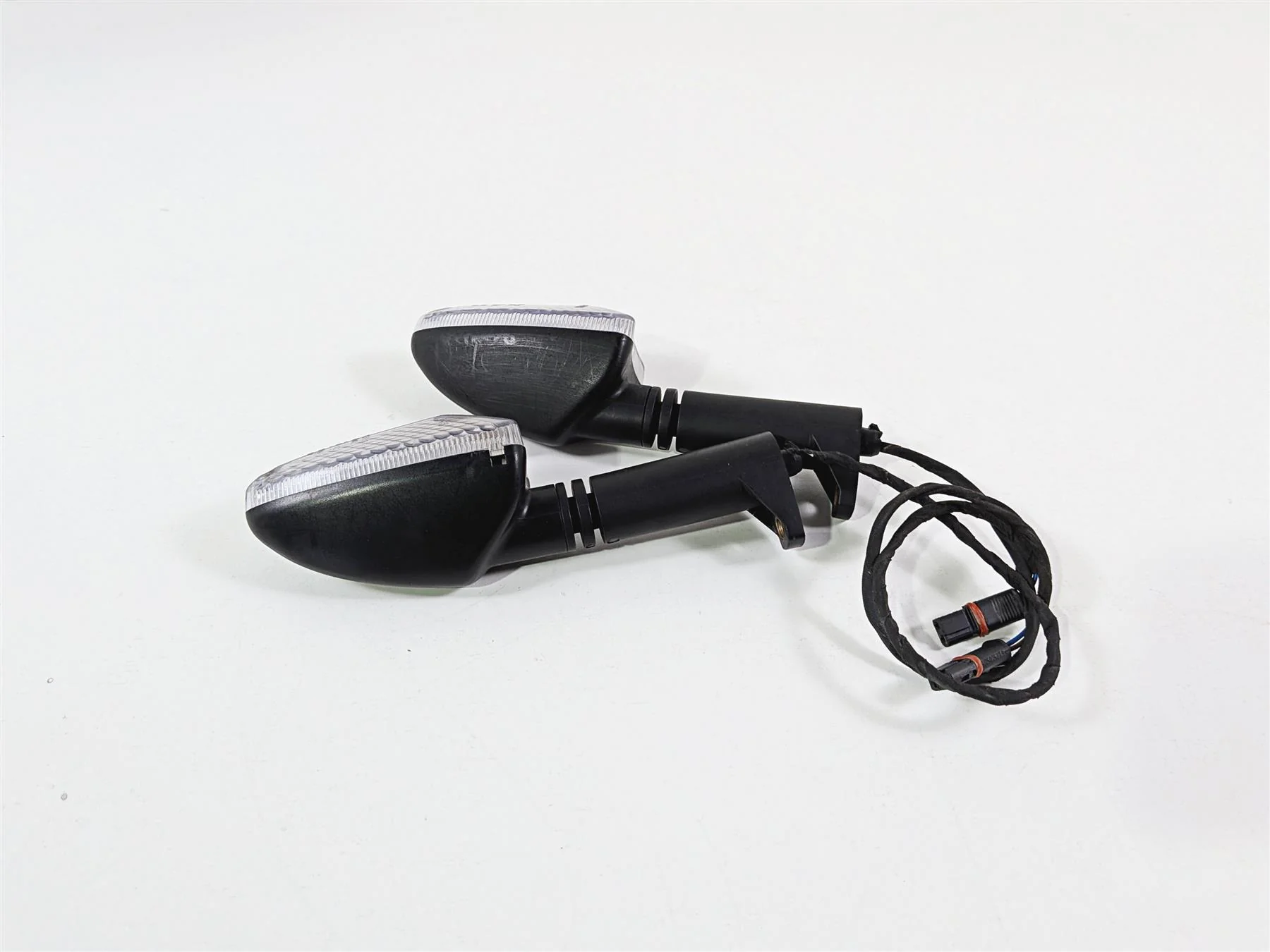 2015 BMW R1200GS K50 Front Blinker Turn Signal Set 63138534355 63138534354 - Image 5