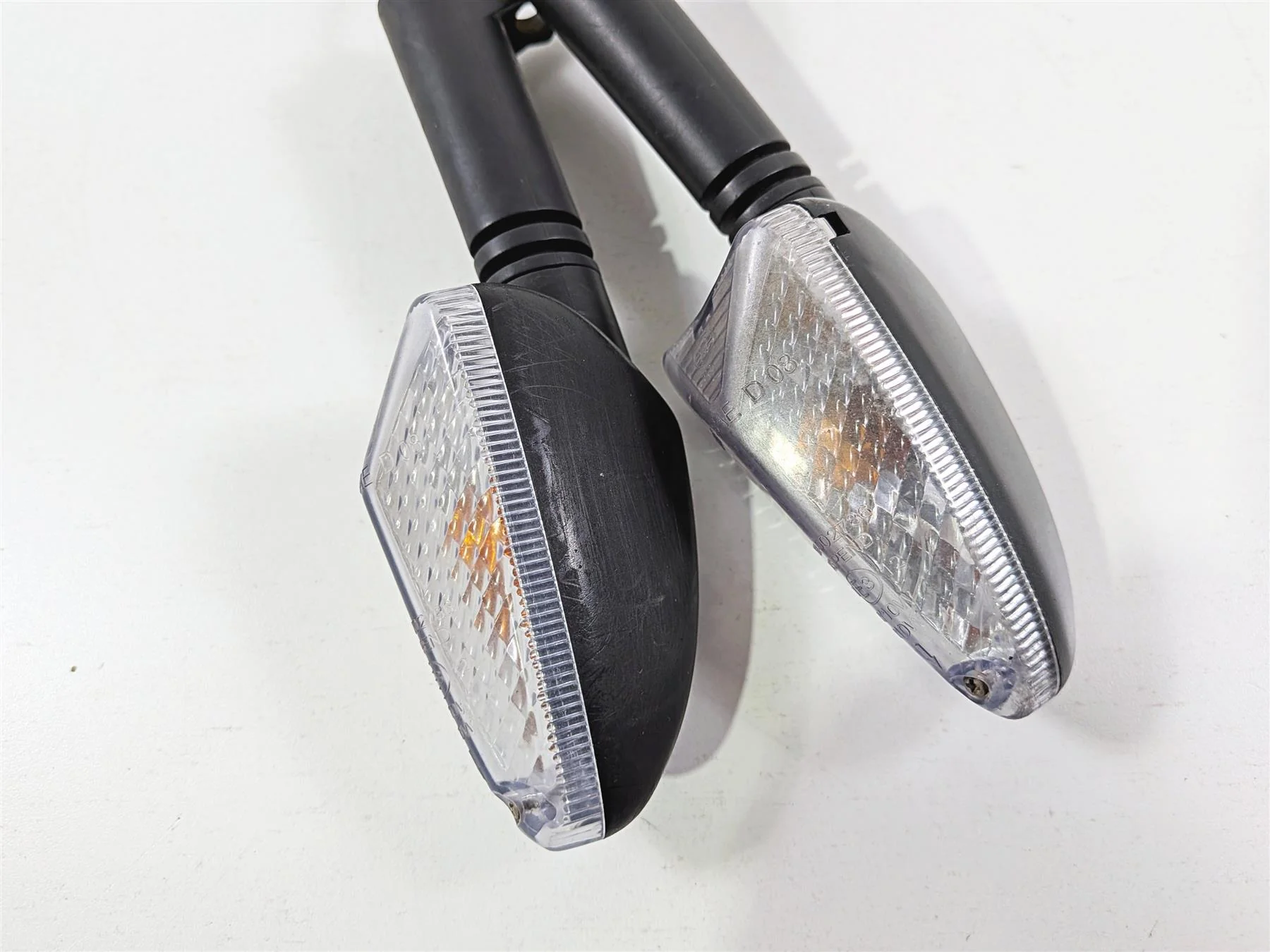 2015 BMW R1200GS K50 Front Blinker Turn Signal Set 63138534355 63138534354 - Image 9