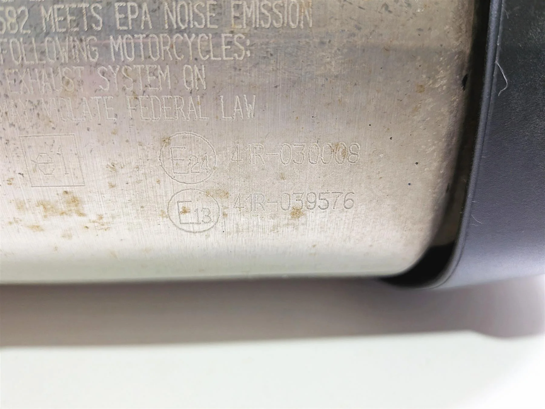 2015 BMW R1200GS K50 Oem Stock Exhaust Pipe Muffler Silencer 18518552011 - Image 13