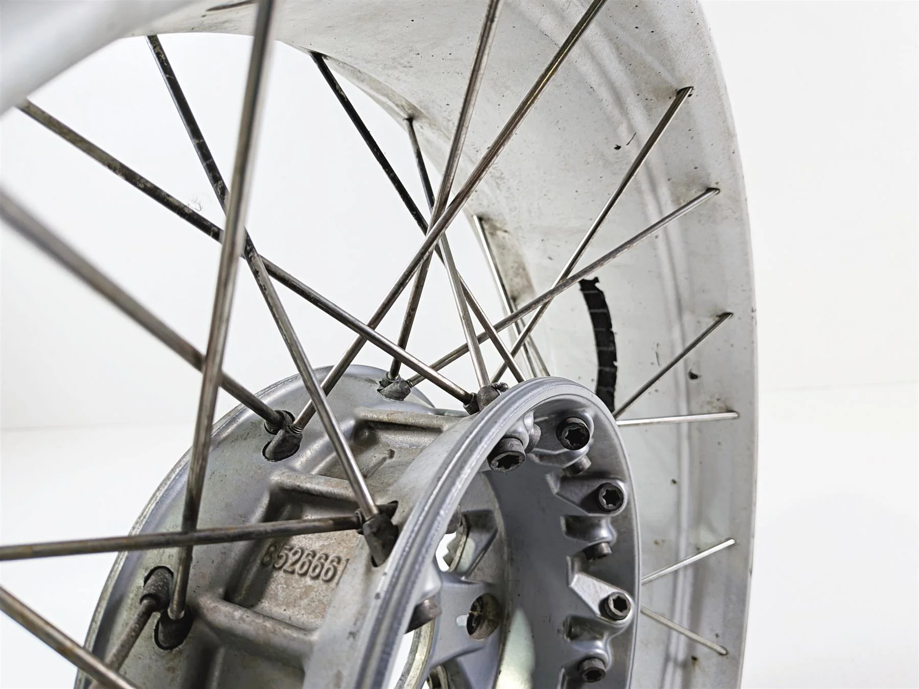 2015 BMW R1200GS  K50 Rear Wheel Rim 17x4.5 Runout 36318526904 - Image 13
