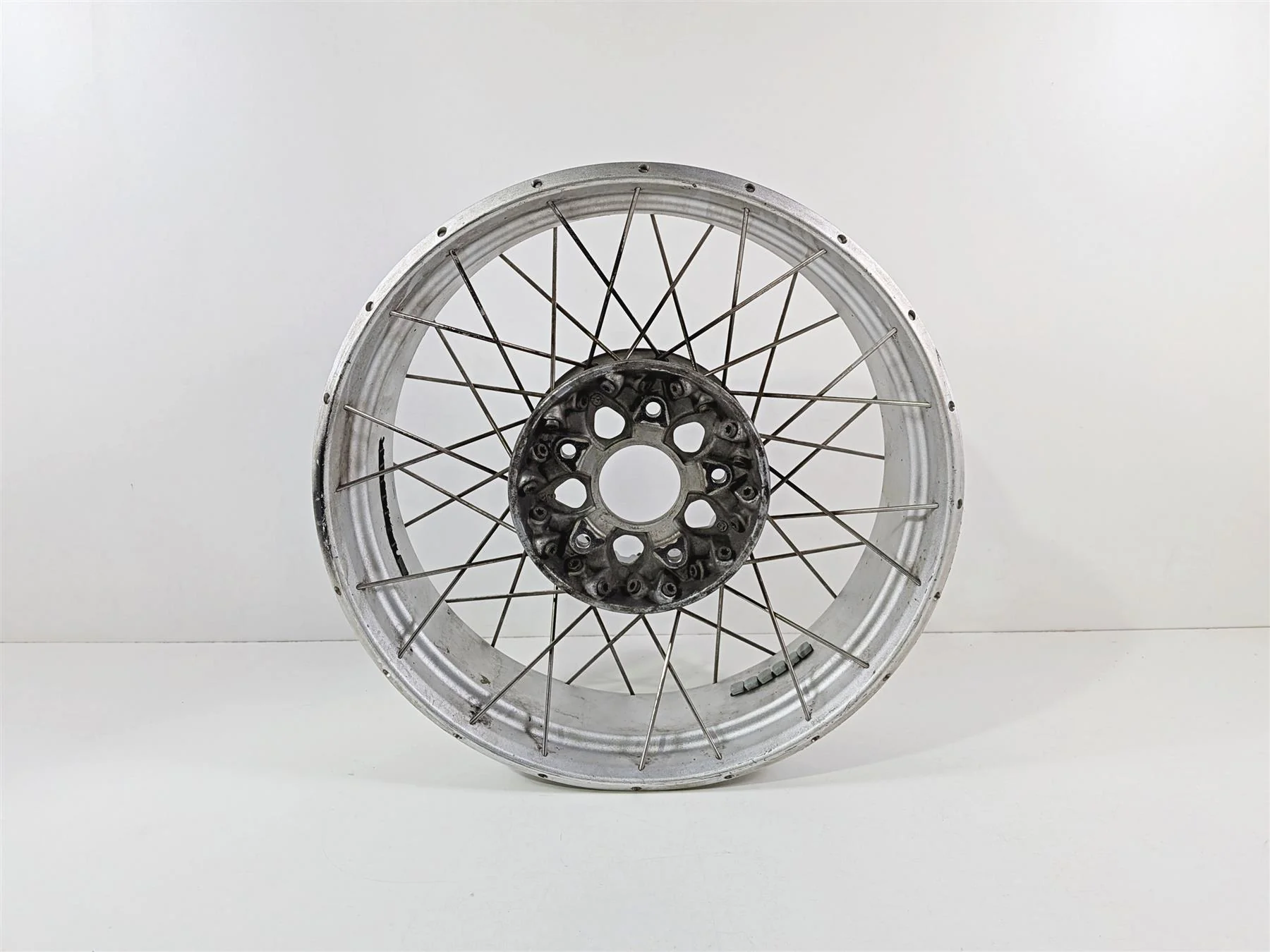 2015 BMW R1200GS  K50 Rear Wheel Rim 17x4.5 Runout 36318526904 - Image 2