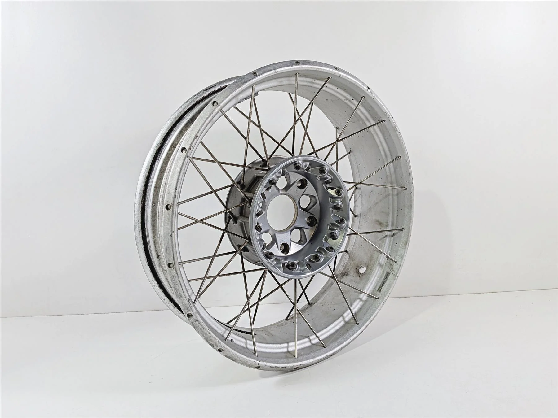 2015 BMW R1200GS  K50 Rear Wheel Rim 17x4.5 Runout 36318526904 - Image 4