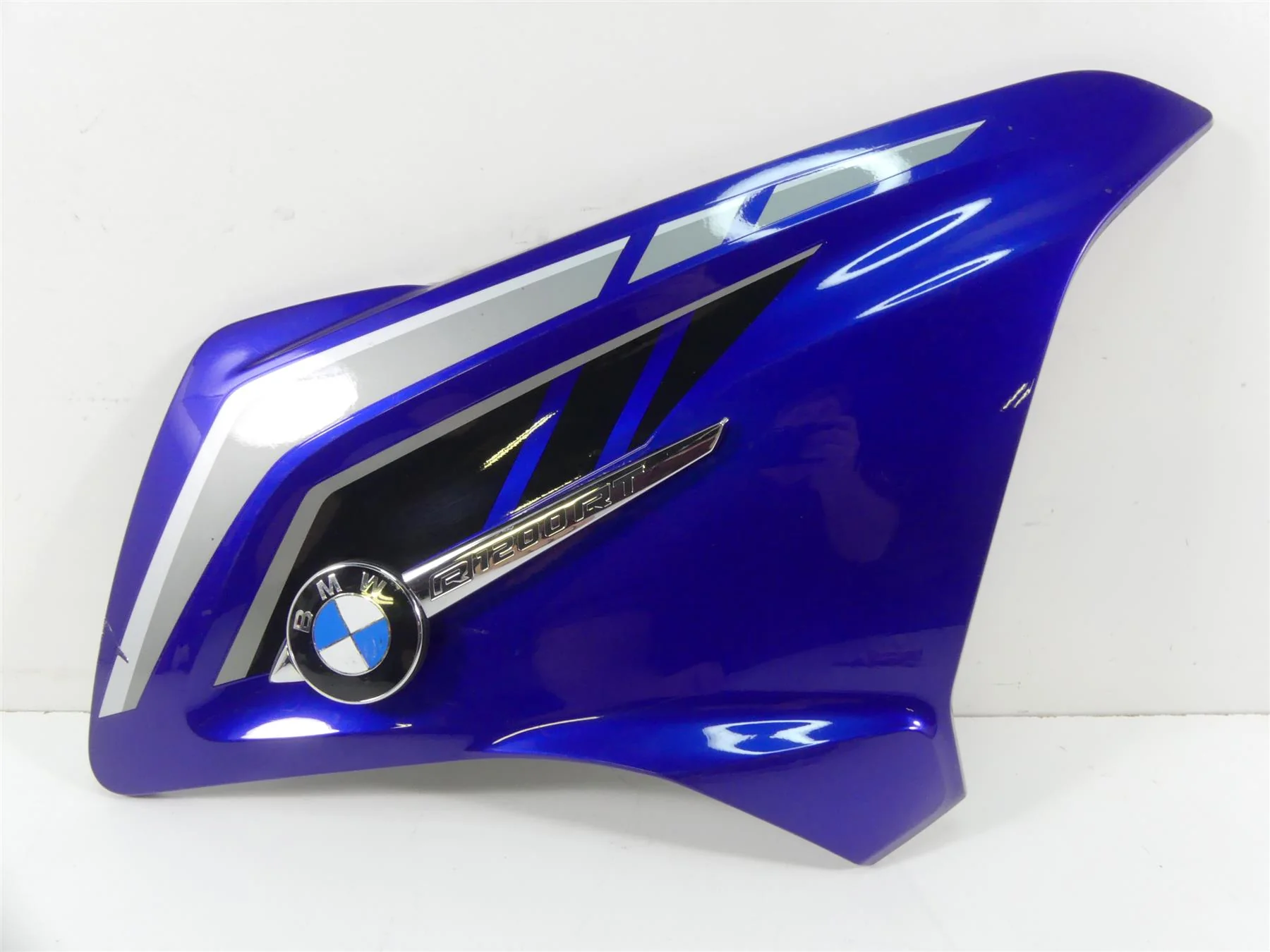 2015 BMW R1200RT K52 Right Side Blue Tank Cover Fairing 40902347090