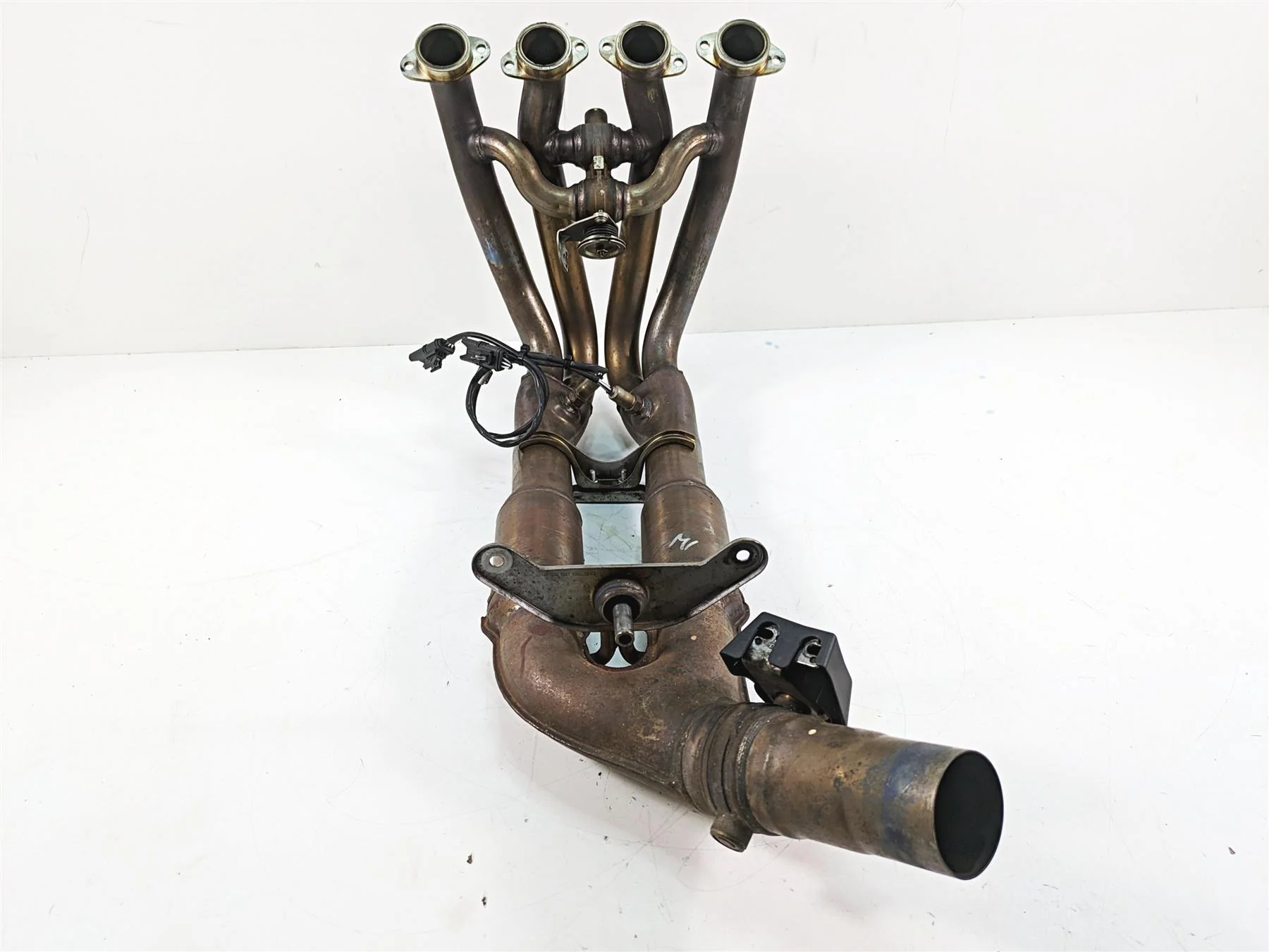 2015 BMW S1000RR K46 Exhaust Header Manifold Pipe 18518548760 18518565052 - Image 2