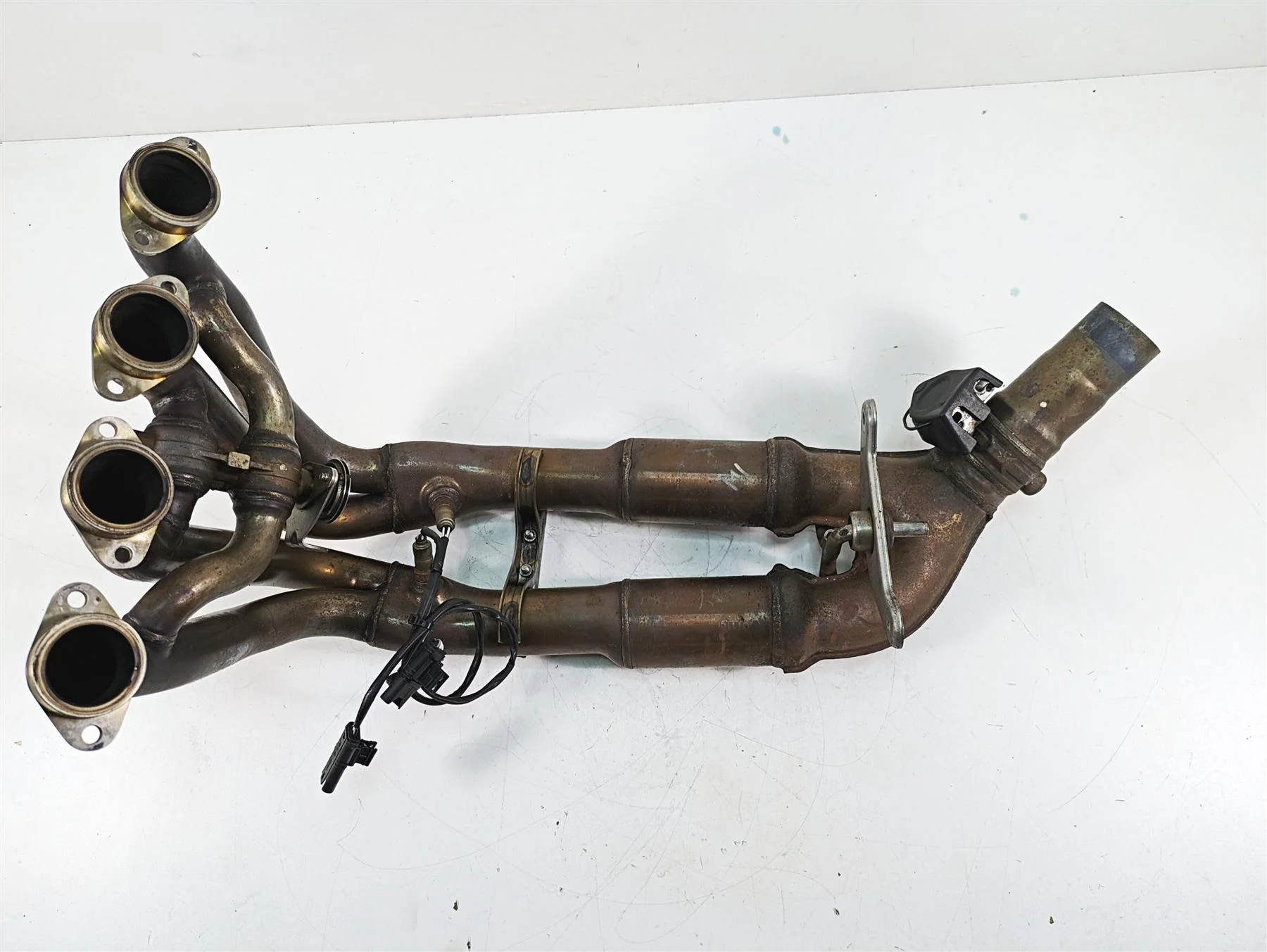 2015 BMW S1000RR K46 Exhaust Header Manifold Pipe 18518548760 18518565052 - Image 5