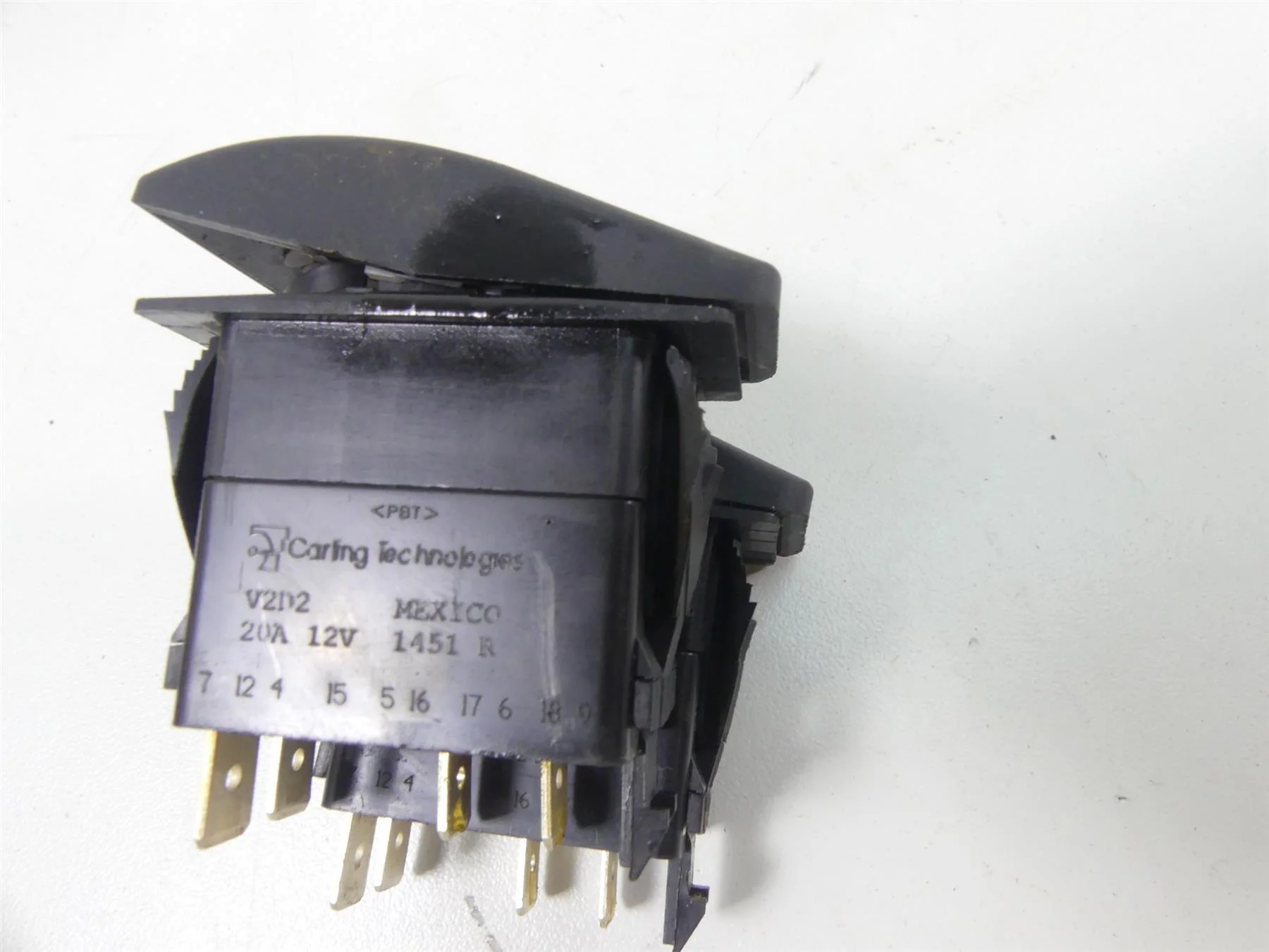 2015 Can-Am Commander 1000XT Start Light Mode Awd 4Wd DPS Switch Set 710002594 - Image 2