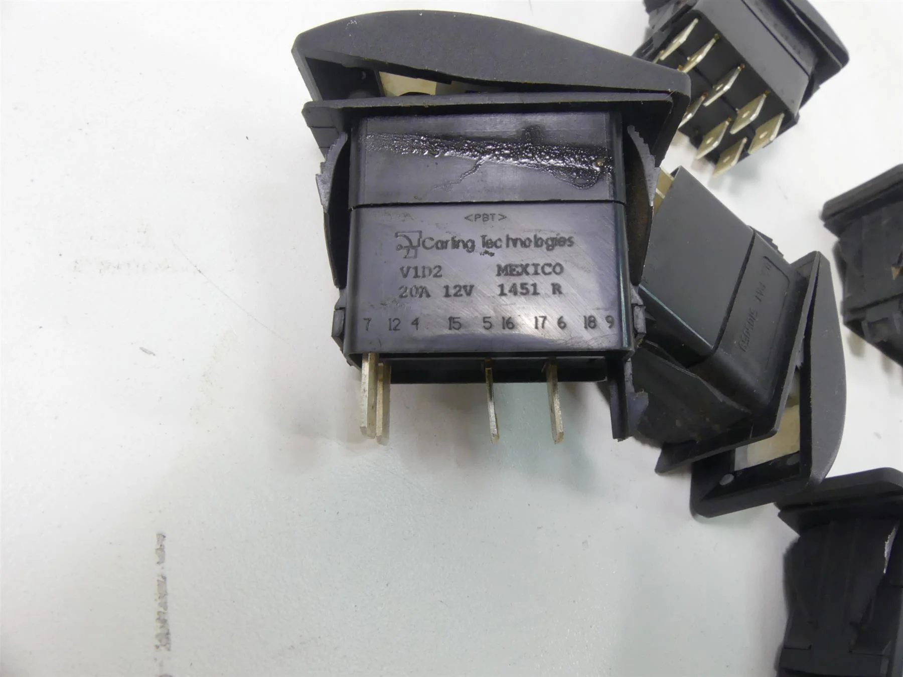 2015 Can-Am Commander 1000XT Start Light Mode Awd 4Wd DPS Switch Set 710002594 - Image 9