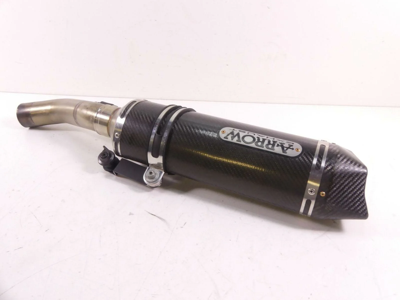 2015 Ducati Diavel Carbon Arrow Exhaust Carbon Fiber Muffler Silencer  71768MK - Image 4