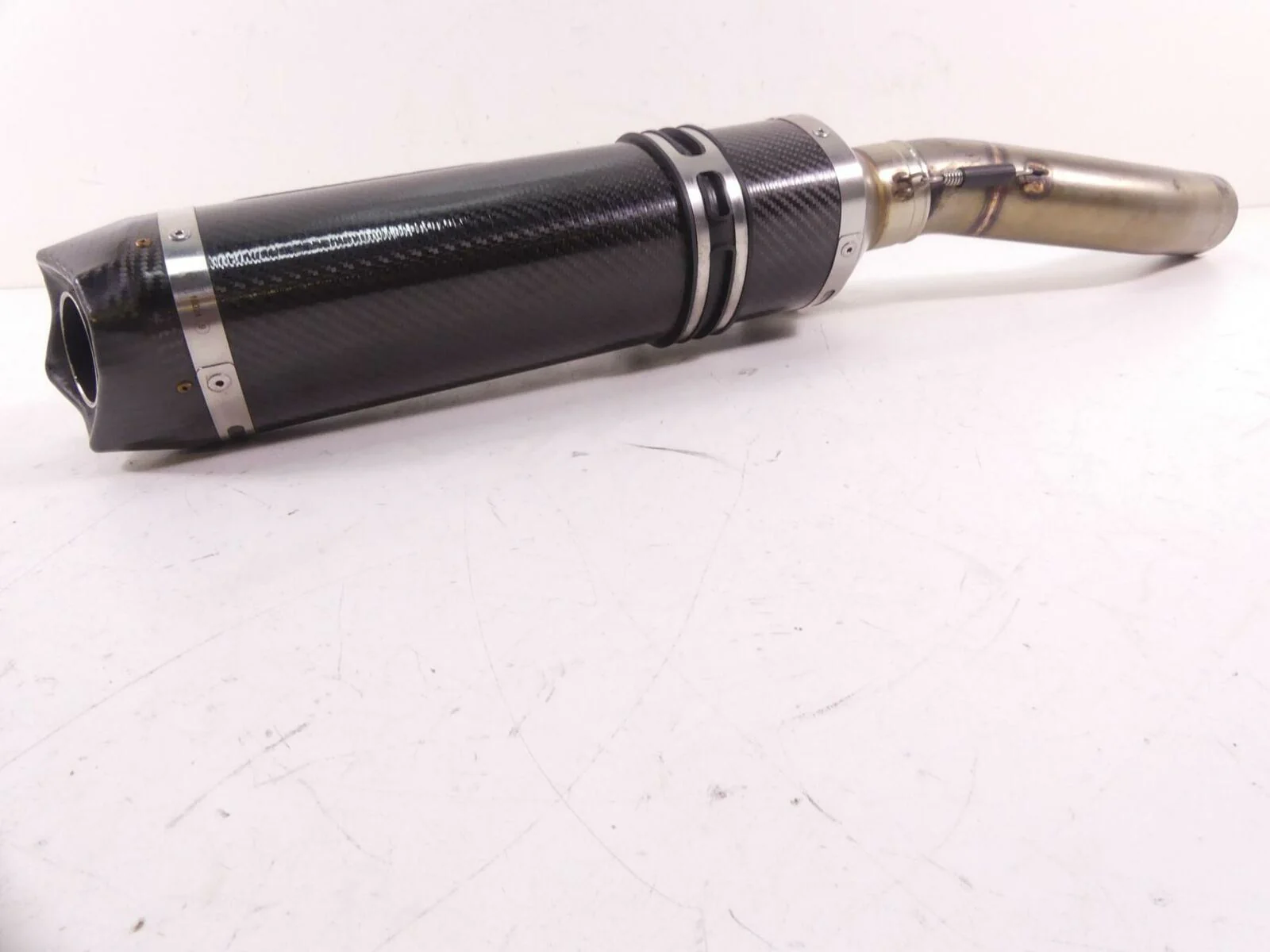 2015 Ducati Diavel Carbon Arrow Exhaust Carbon Fiber Muffler Silencer  71768MK - Image 5