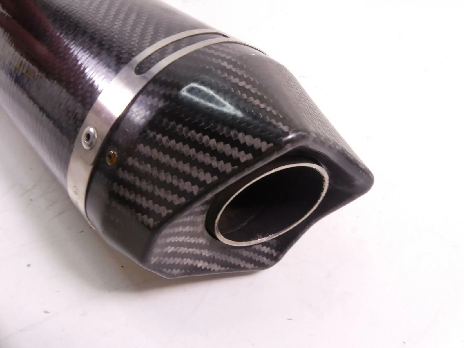 2015 Ducati Diavel Carbon Arrow Exhaust Carbon Fiber Muffler Silencer  71768MK - Image 8