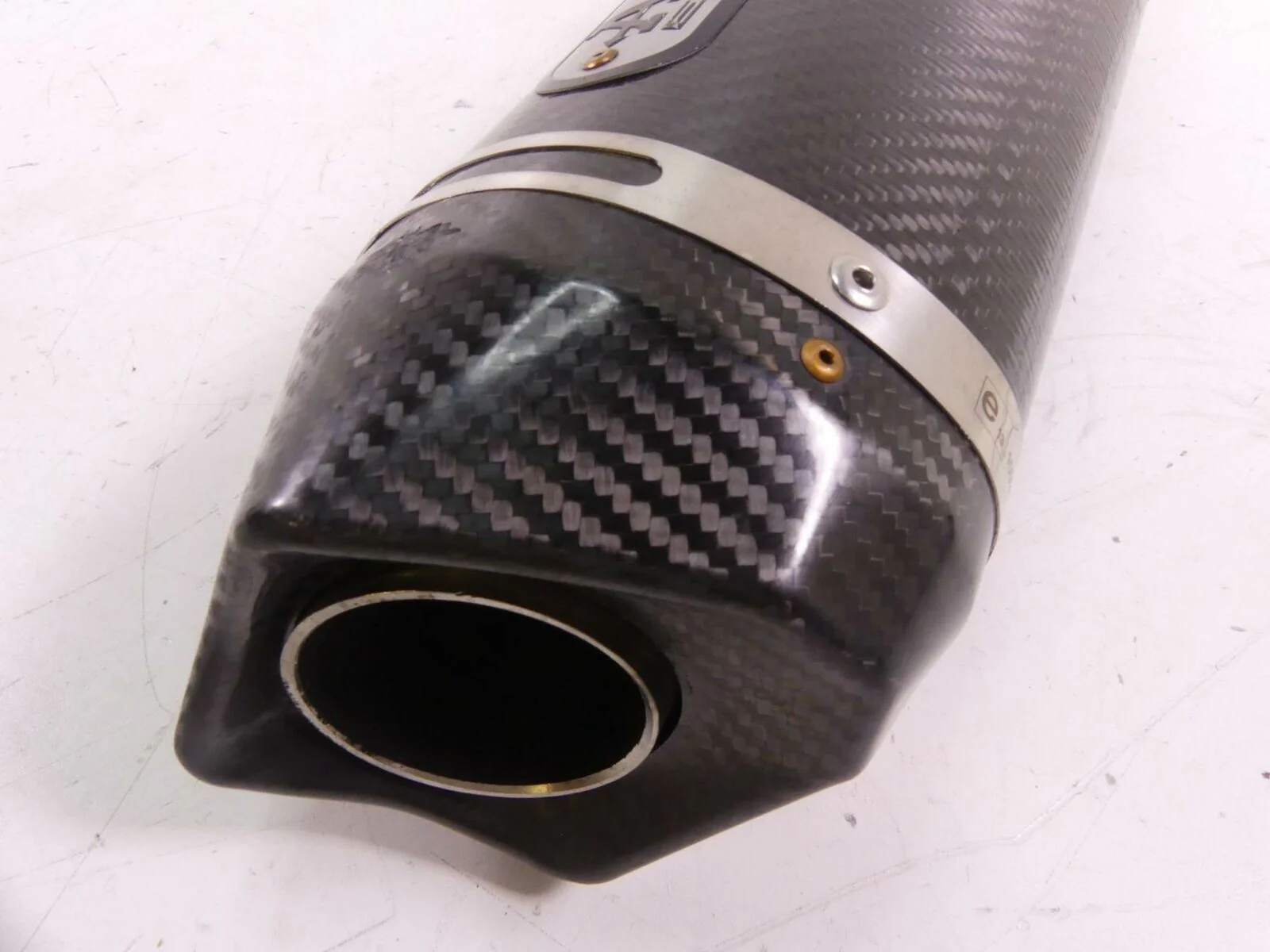 2015 Ducati Diavel Carbon Arrow Exhaust Carbon Fiber Muffler Silencer  71768MK - Image 9