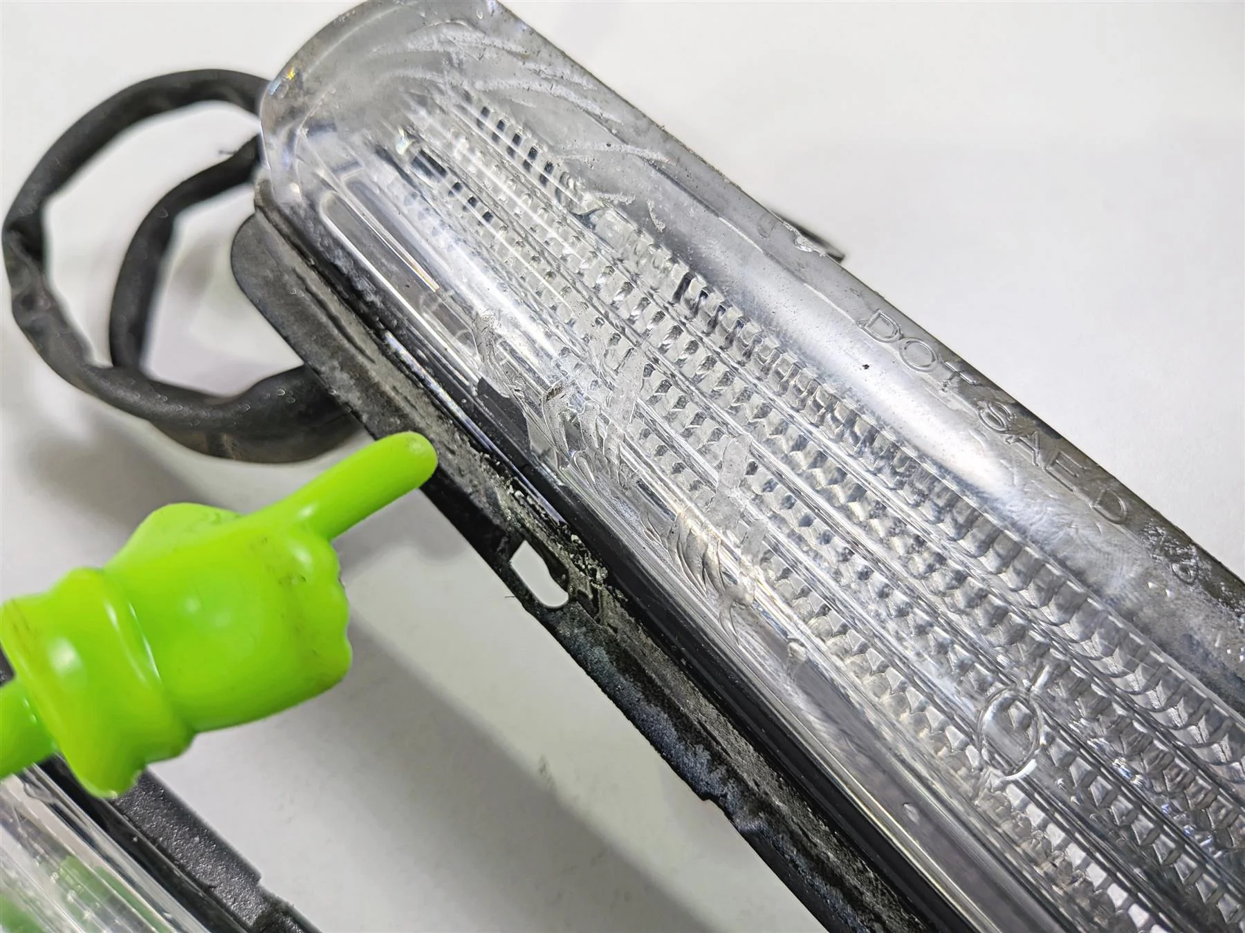 2015 Ducati Diavel Dark Front Blinker Turn Signal Set -Read 53010301B 53010311B - Image 2