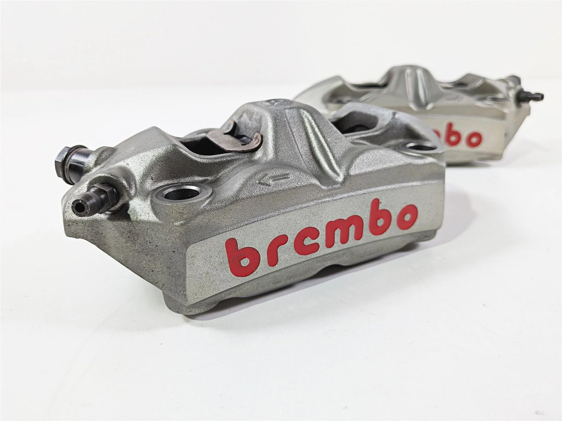 2015 Ducati Diavel Dark Front Brembo Brake Caliper Set 100mm 61040901C 61040911C - Image 11