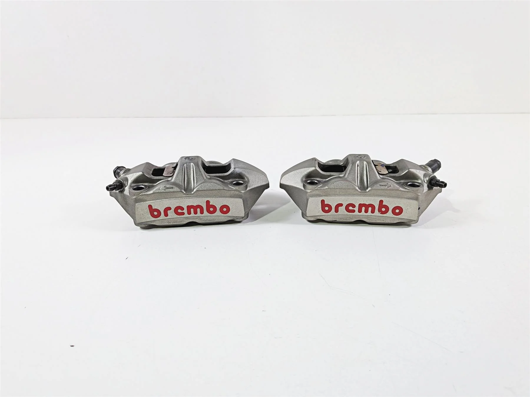 2015 Ducati Diavel Dark Front Brembo Brake Caliper Set 100mm 61040901C 61040911C - Image 3