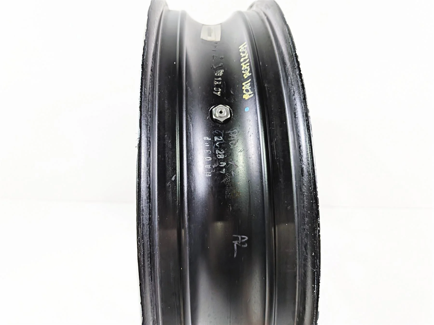 2015 Ducati Diavel Dark Front Wheel Rim 17x3.5 - Dent 50121452AA - Image 6