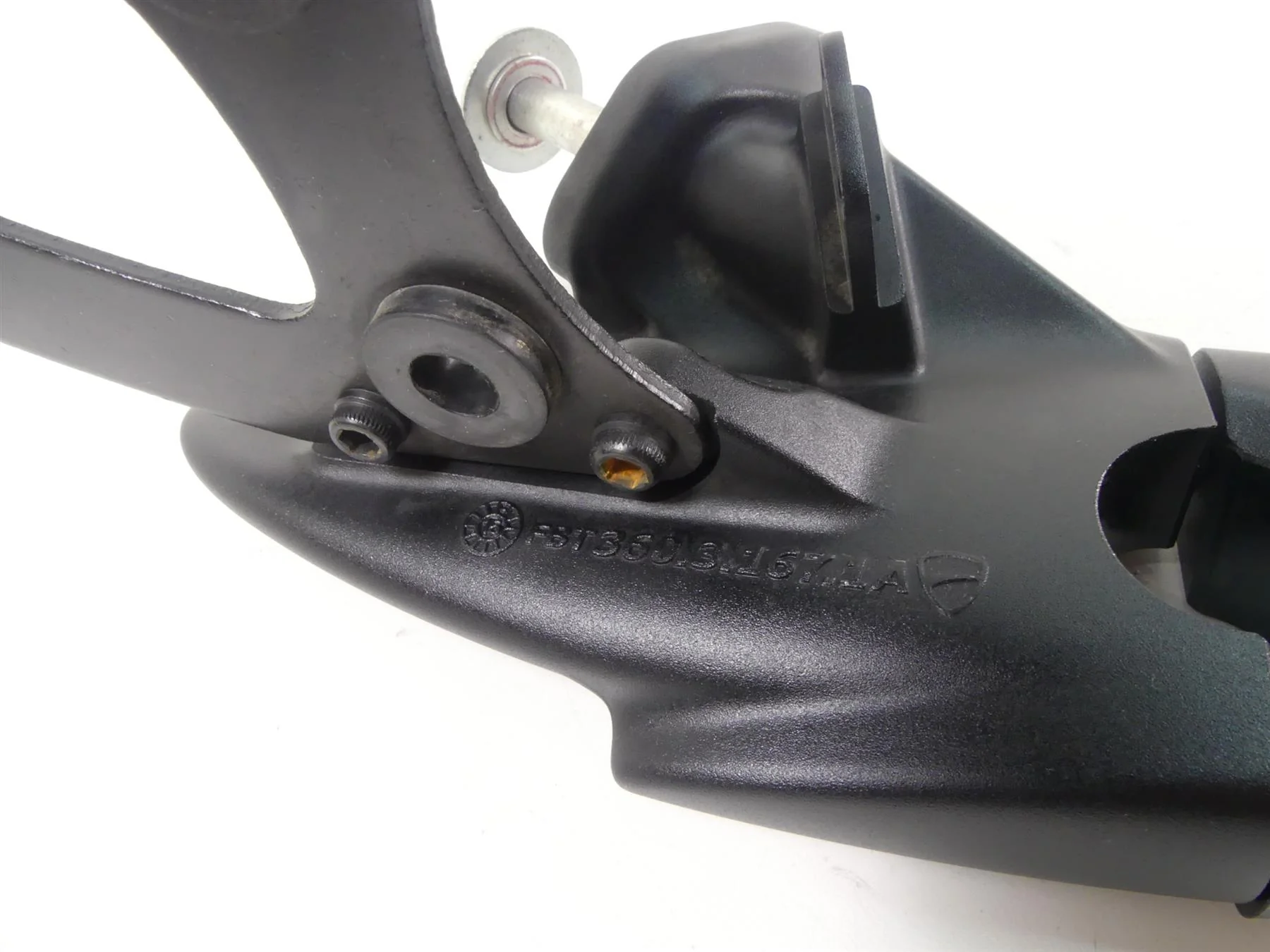 2015 Ducati Diavel Dark Handlebar Handle Bar Riser Set R 36031651AA L 36031671AA - Image 8