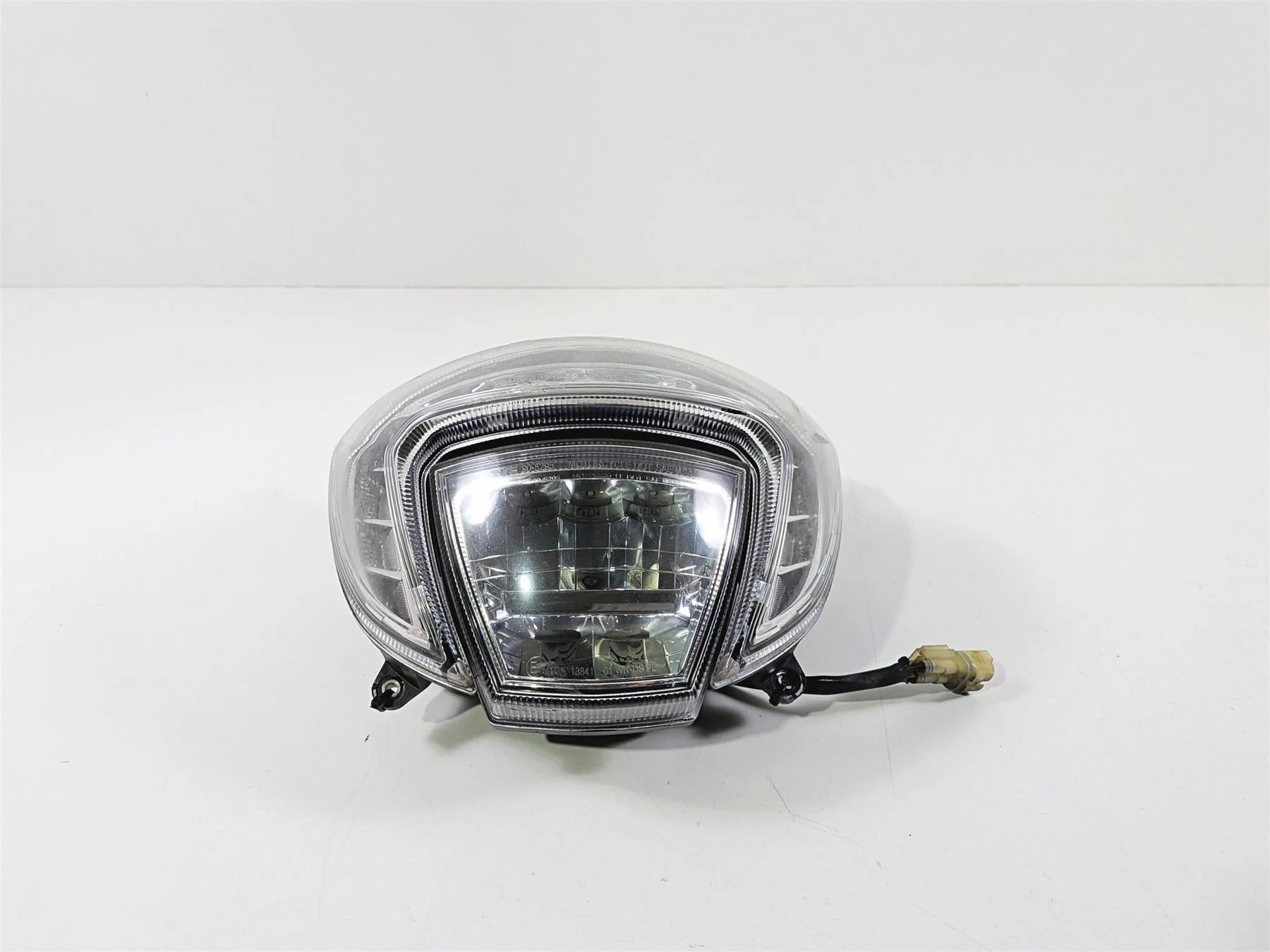 2015 Ducati Diavel Dark Headlight Head Light Lamp -Scratch 52020121B - Image 3