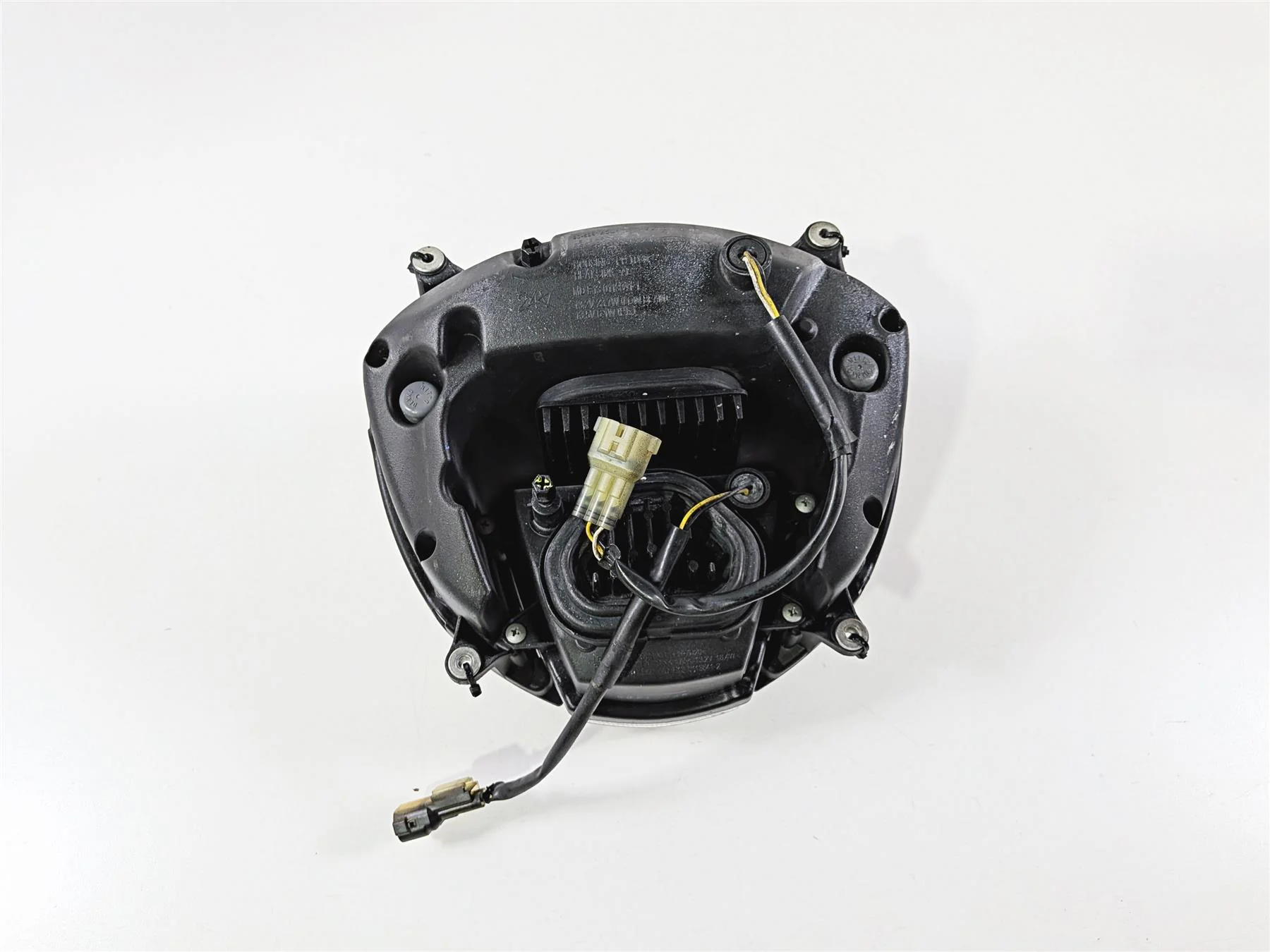 2015 Ducati Diavel Dark Headlight Head Light Lamp -Scratch 52020121B - Image 7