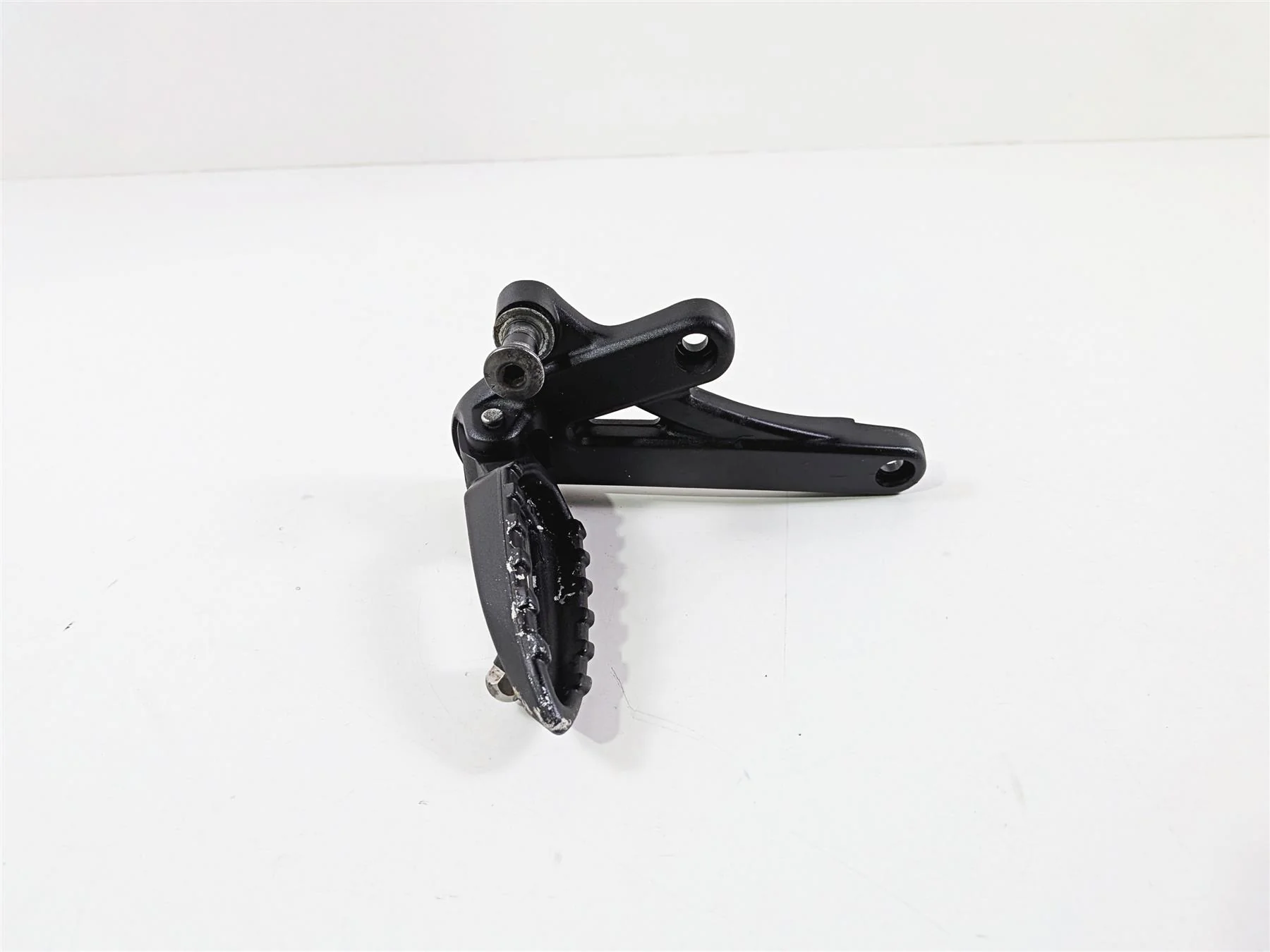 2015 Ducati Diavel Dark Left Rider Foot Peg & Mount 82411751A - Image 3