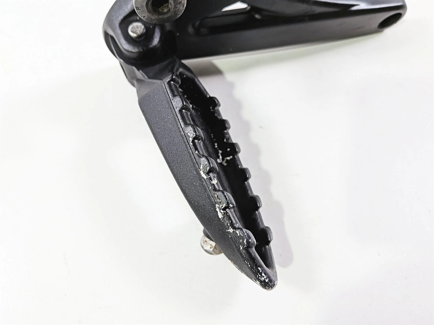 2015 Ducati Diavel Dark Left Rider Foot Peg & Mount 82411751A - Image 9