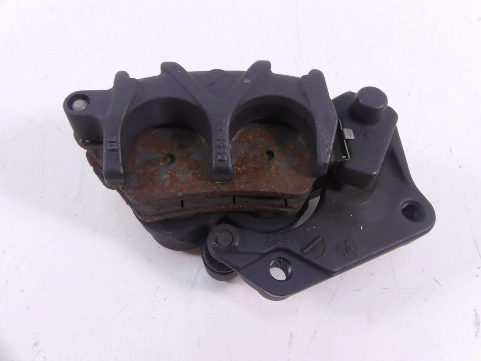 2015 Ducati Diavel Dark Rear Brembo Brake Caliper + Mount 61140371B - Image 5