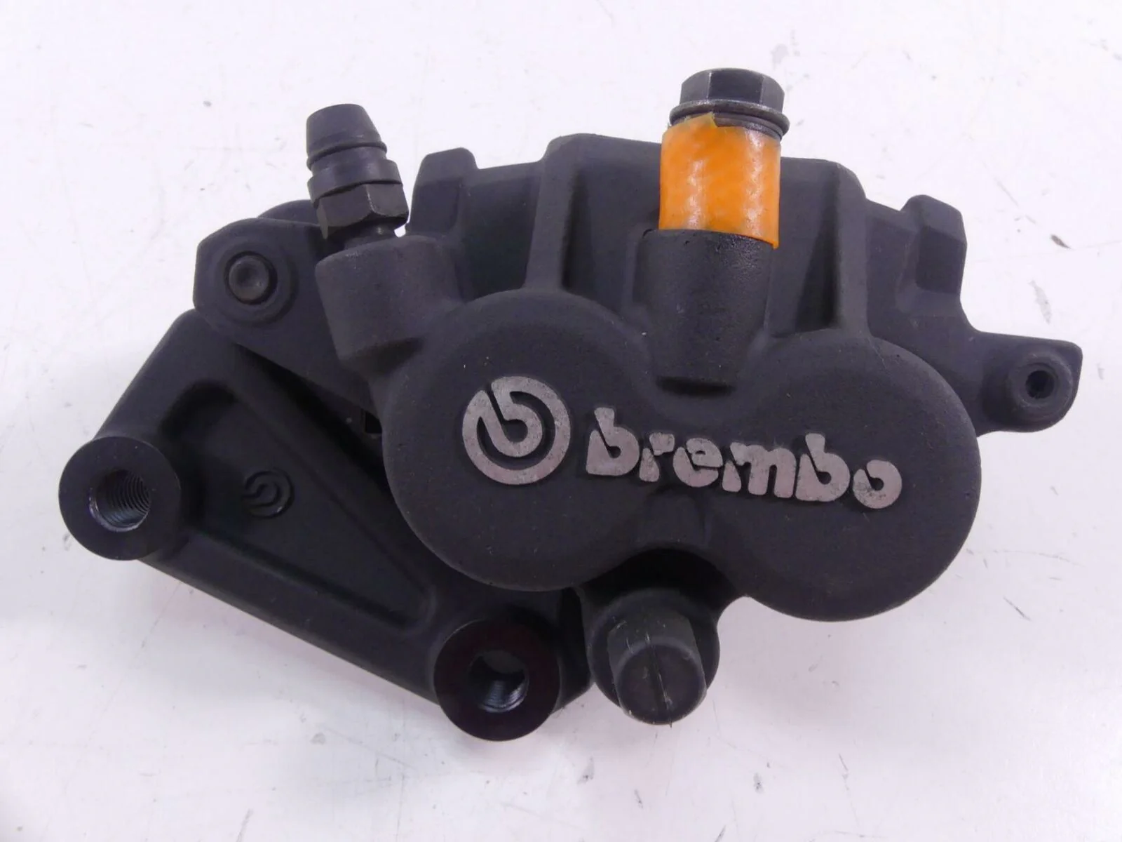 2015 Ducati Diavel Dark Rear Brembo Brake Caliper + Mount 61140371B - Image 7