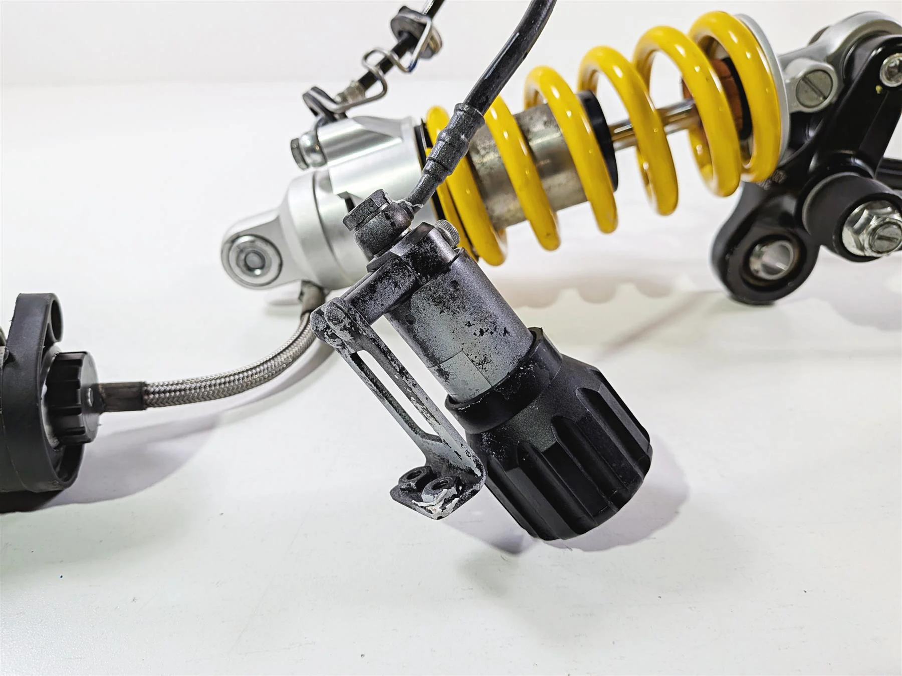 2015 Ducati Diavel Dark Rear Shock Damper - Tested 36521011B - Image 8