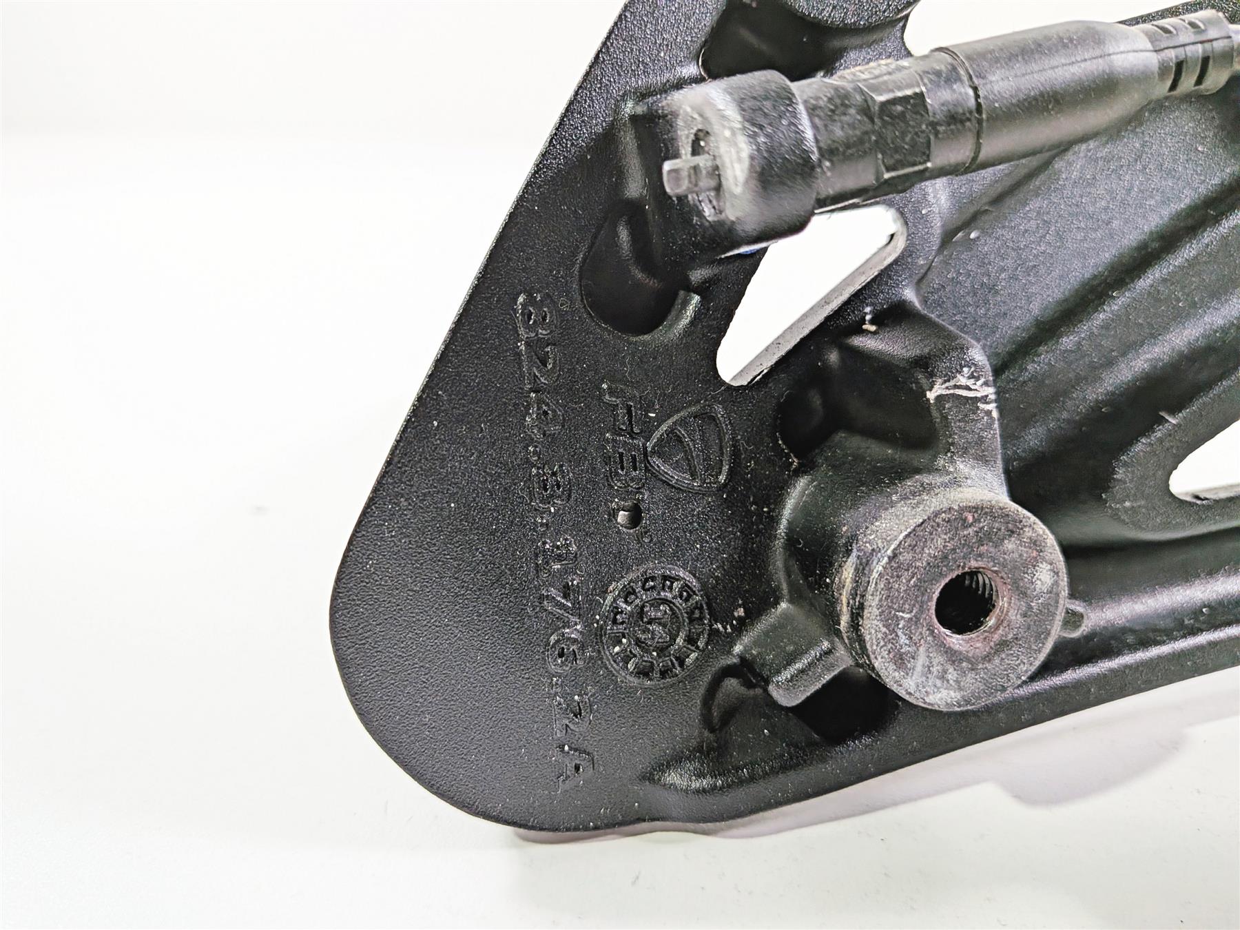 2015 Ducati Diavel Dark Right Rider Foot Peg & Mount 82411761B - Image 10