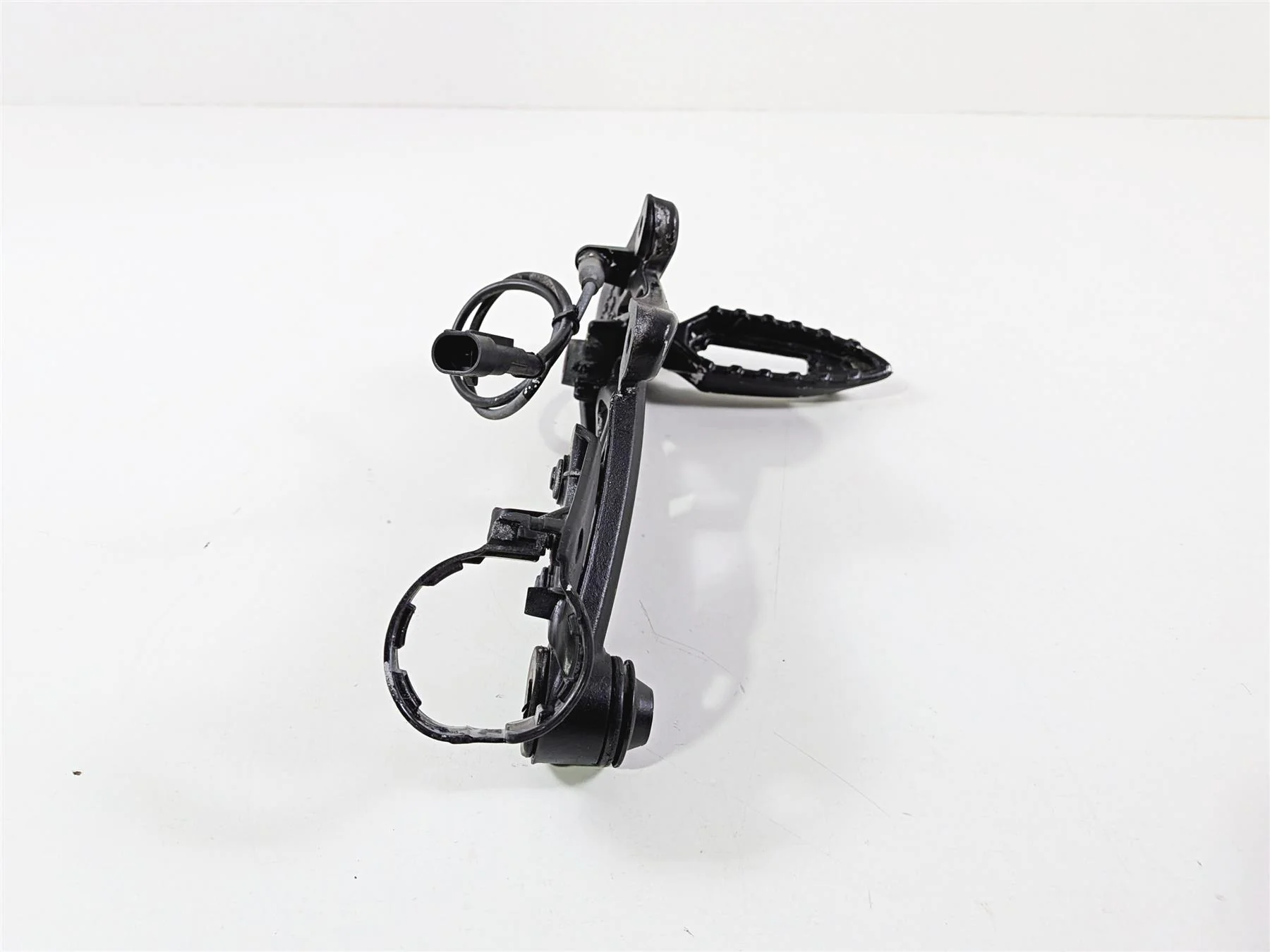 2015 Ducati Diavel Dark Right Rider Foot Peg & Mount 82411761B - Image 3