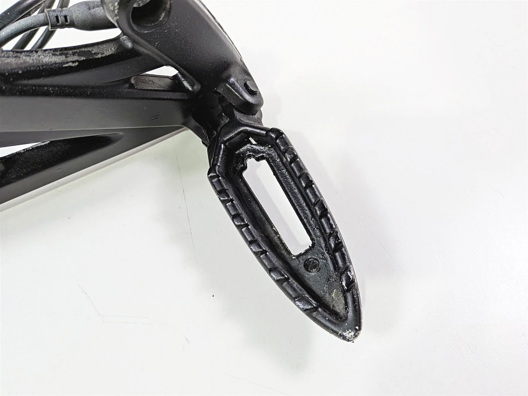 2015 Ducati Diavel Dark Right Rider Foot Peg & Mount 82411761B - Image 7