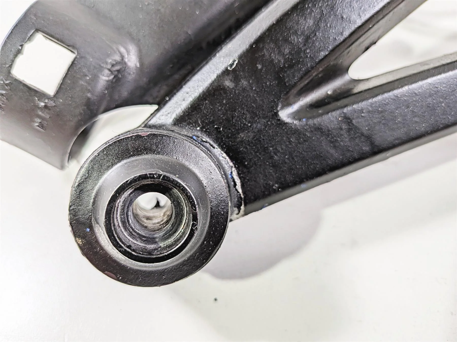 2015 Ducati Diavel Dark Right Rider Foot Peg & Mount 82411761B - Image 9