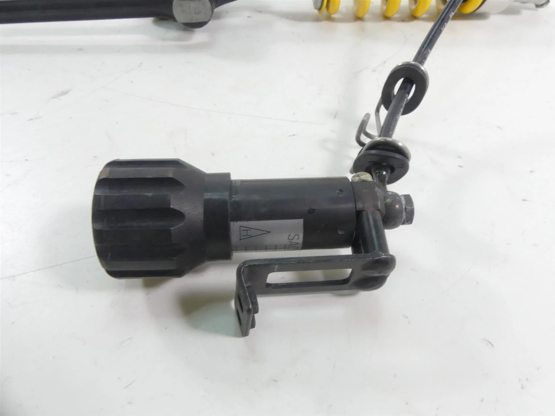 2015 Ducati Diavel Dark Straight Rear Sachs Shock Damper Suspension 36521011B - Image 9