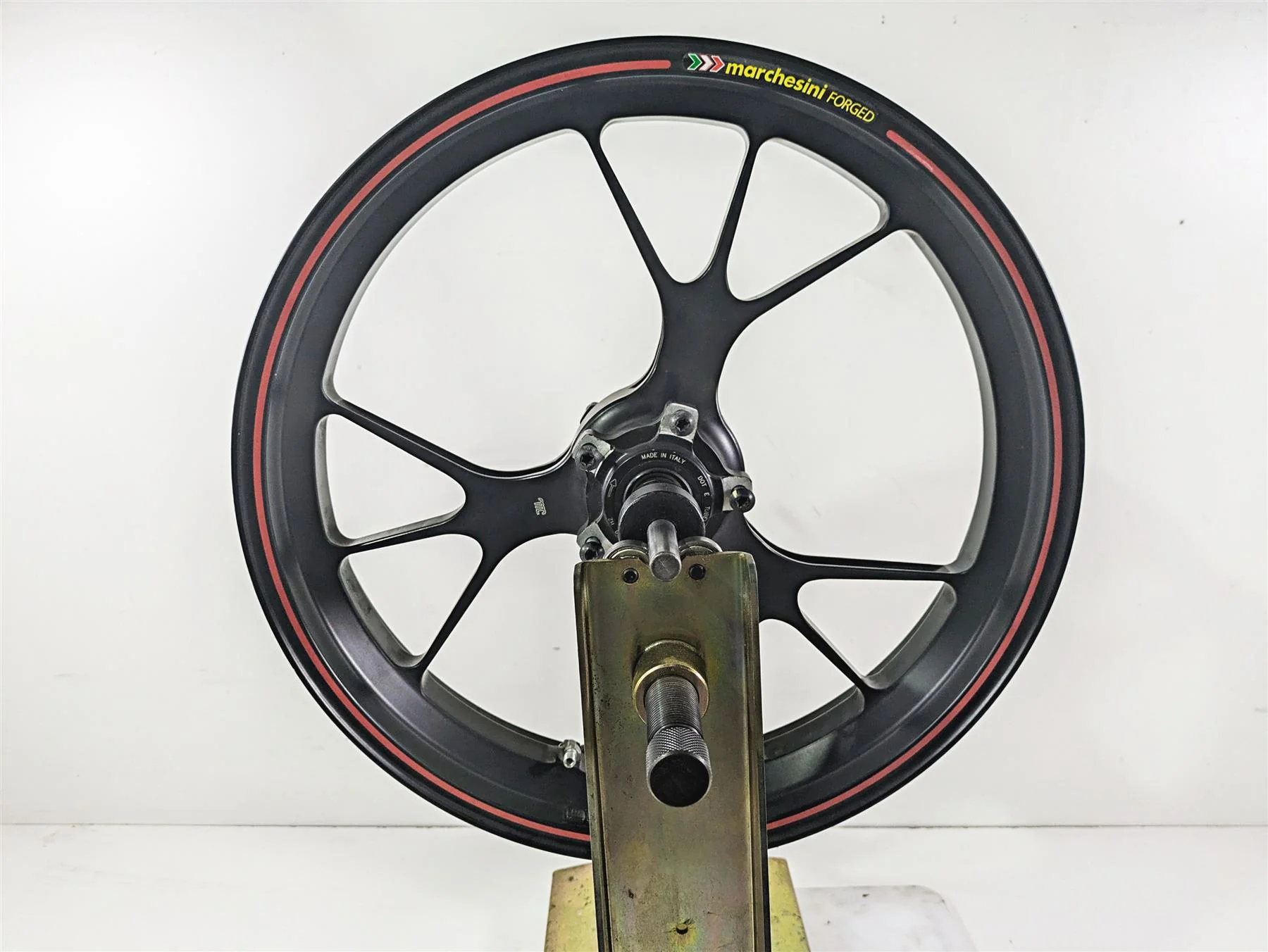 2015 Ducati Hypermotard 821 SP 17x3.5 Marchesini Front Wheel Rim 50121651AB - Image 5