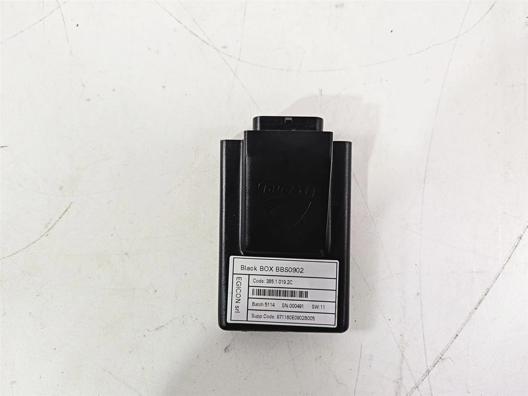 2015 Ducati Hypermotard 821 SP Black Box BBS0902 Control Module Unit 38510192C - Image 6