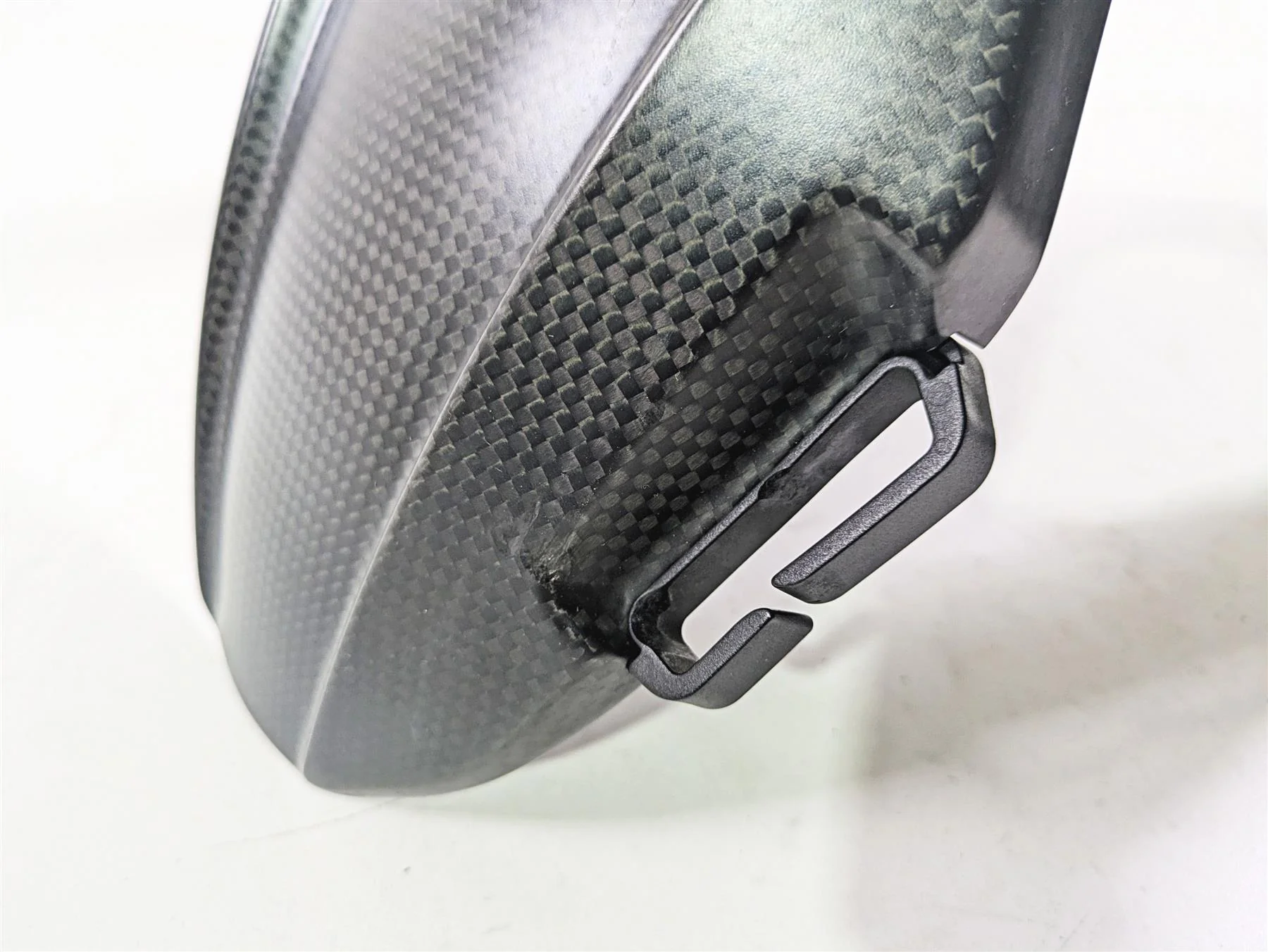2015 Ducati Hypermotard 821 SP Carbon Fiber Lower Front Fender - Read 56411052AA - Image 8