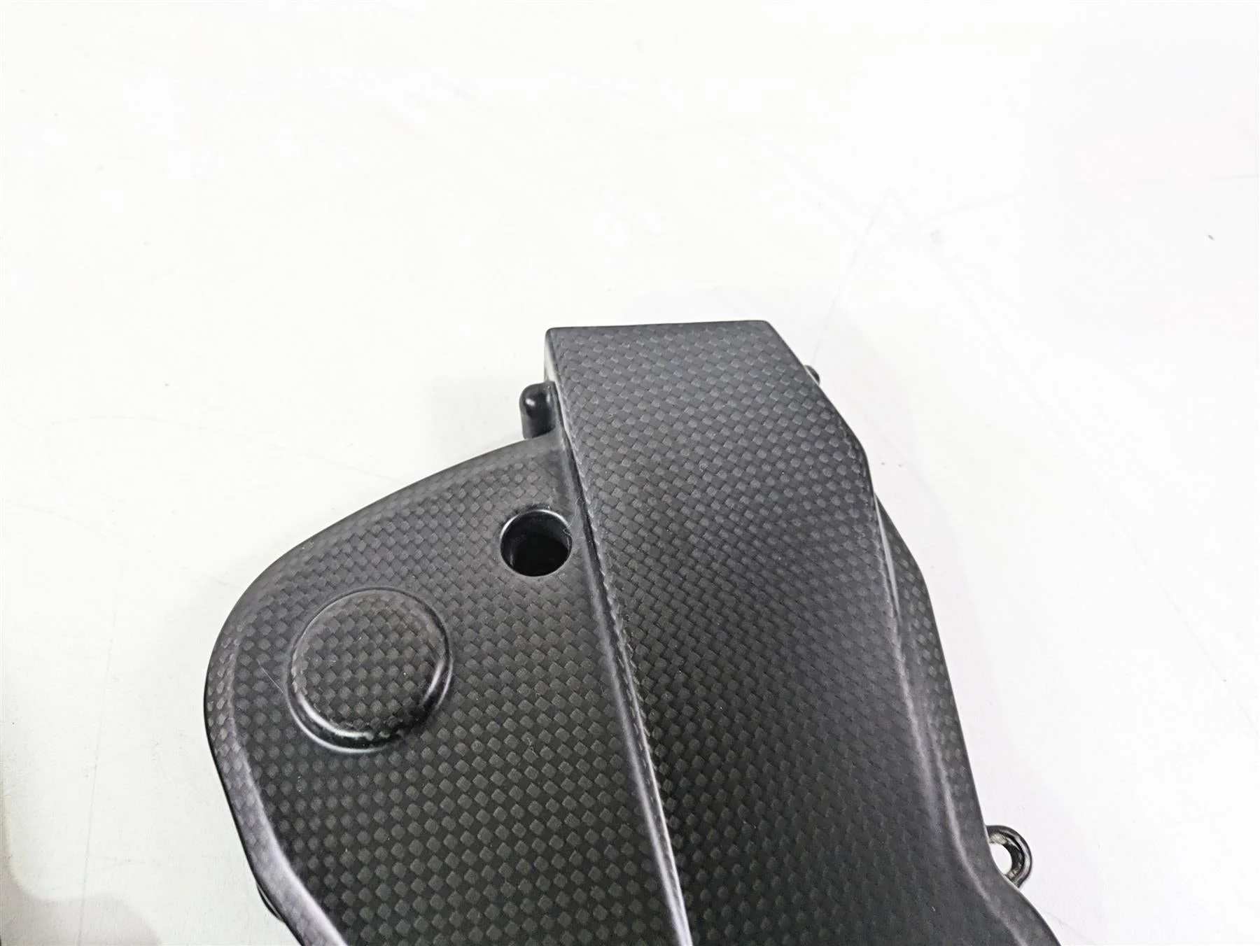 2015 Ducati Hypermotard 821 SP Carbon Fiber Timing Cover Set 24511411A 24511101B - Image 8