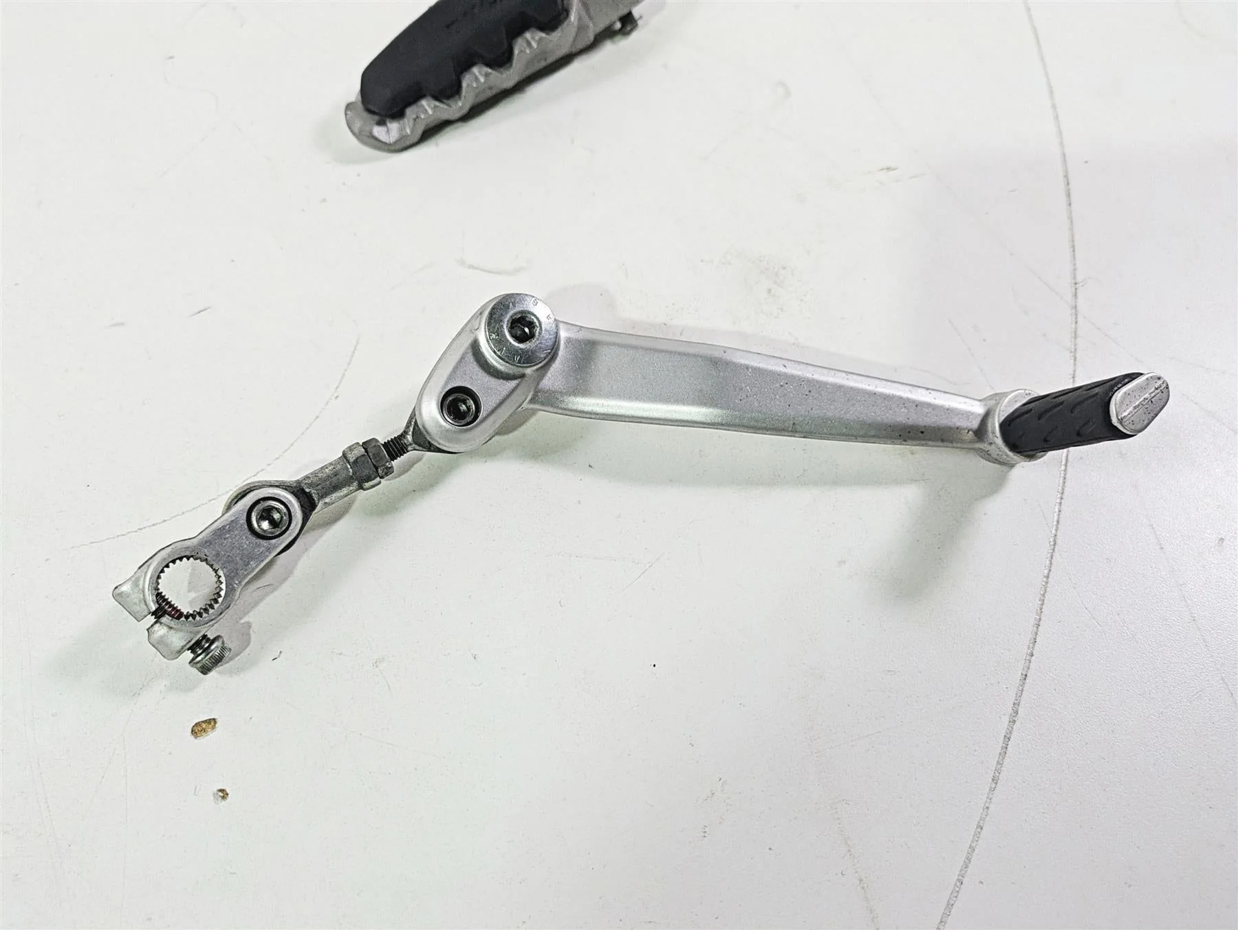 2015 Ducati Hypermotard 821 SP Left Foot Peg & Shift Lever 82412111AA 45630751BA - Image 12