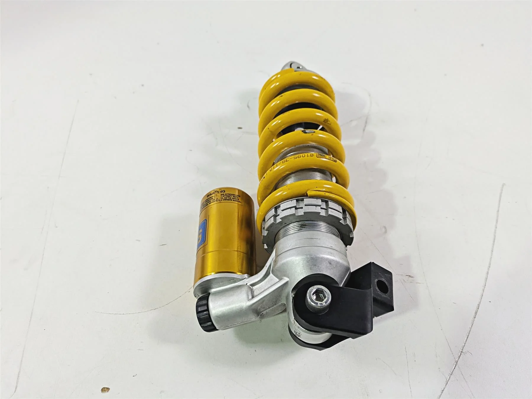 2015 Ducati Hypermotard 821 SP Ohlins 516 Straight Rear Shock Damper 36521131A - Image 4