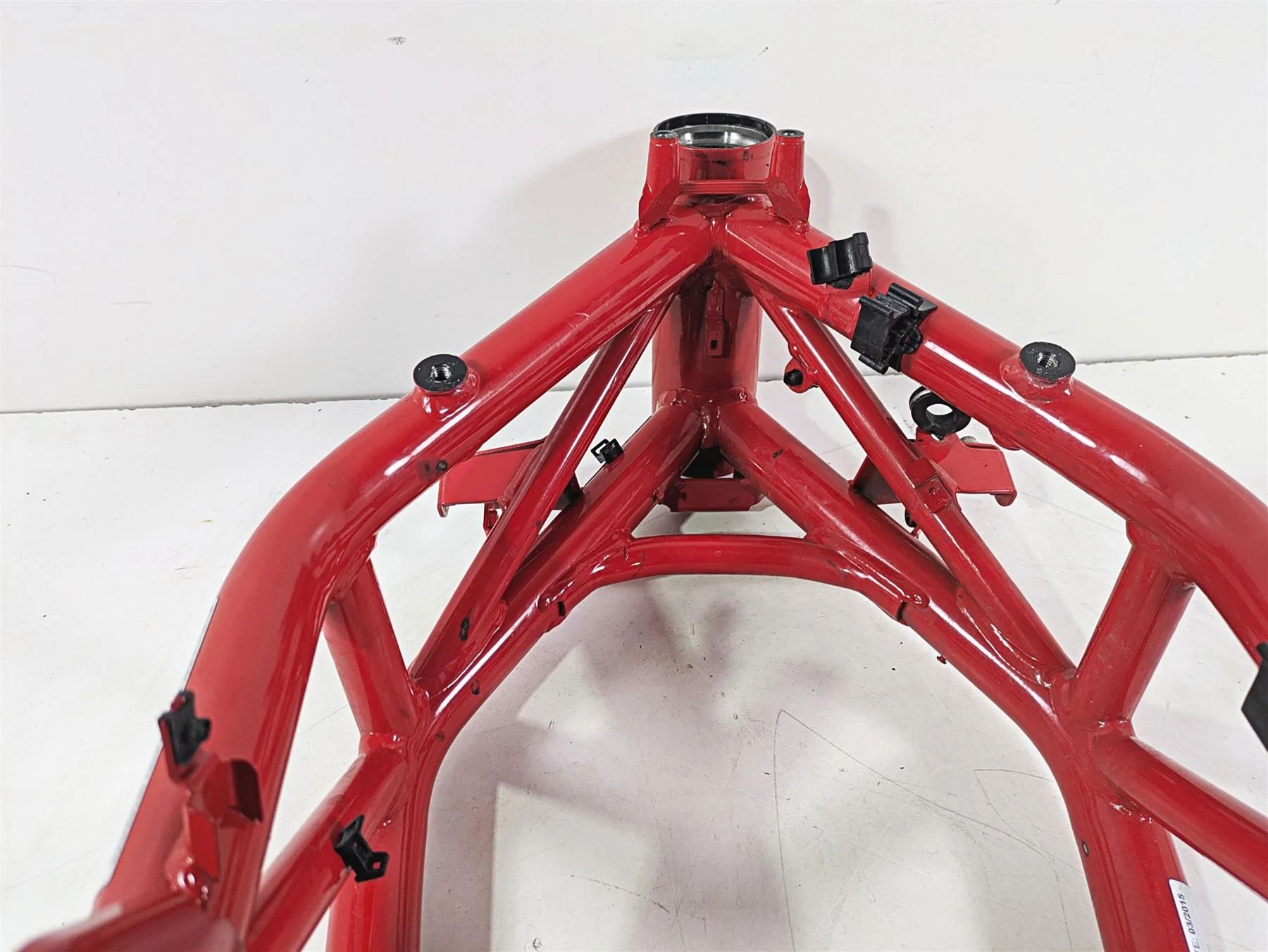 2015 Ducati Hypermotard 821 SP Straight Main Frame Chassis 470P7141EA - Image 9
