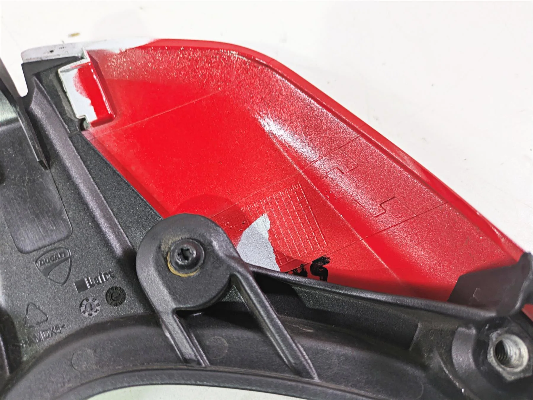 2015 Ducati Hypermotard 821 SP Tail Bracket & Fairing Set 483P1771AB 48311741A - Image 8