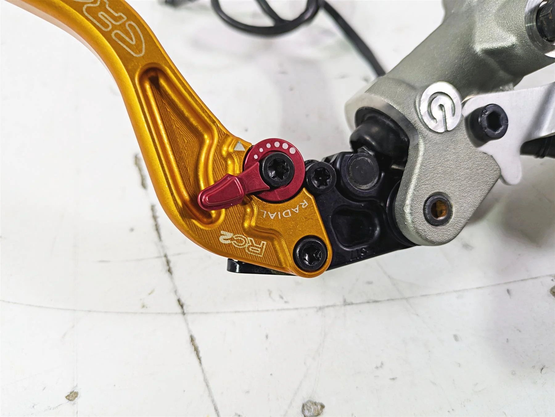 2015 Ducati Panigale 1299 S Brembo Radial Front Brake Radial Master Cylinder 62440761B - Image 8