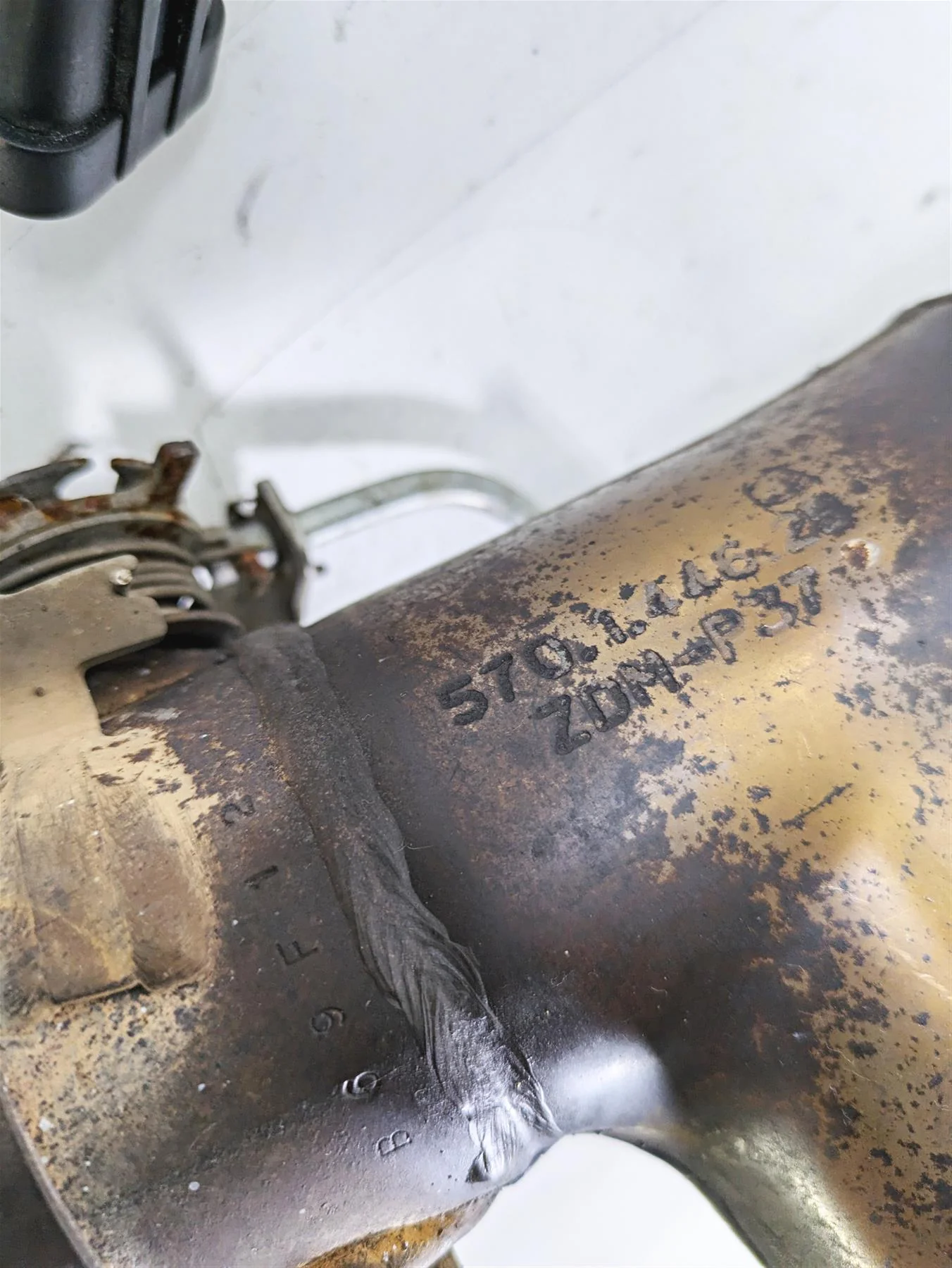 2015 Ducati Panigale 1299 S Exhaust Header & Servo Set 57014452A 57114423B - Image 10