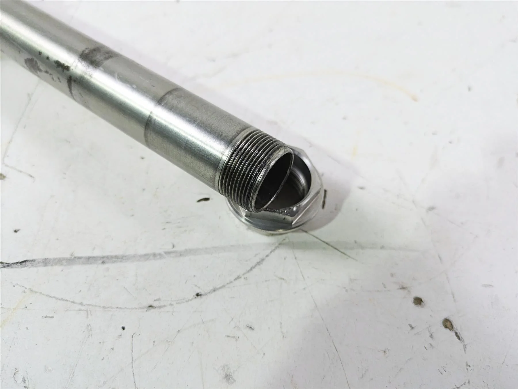 2015 Ducati Panigale 1299 S Front Axle Wheel Spindle 25mm 81910693AA - Image 10