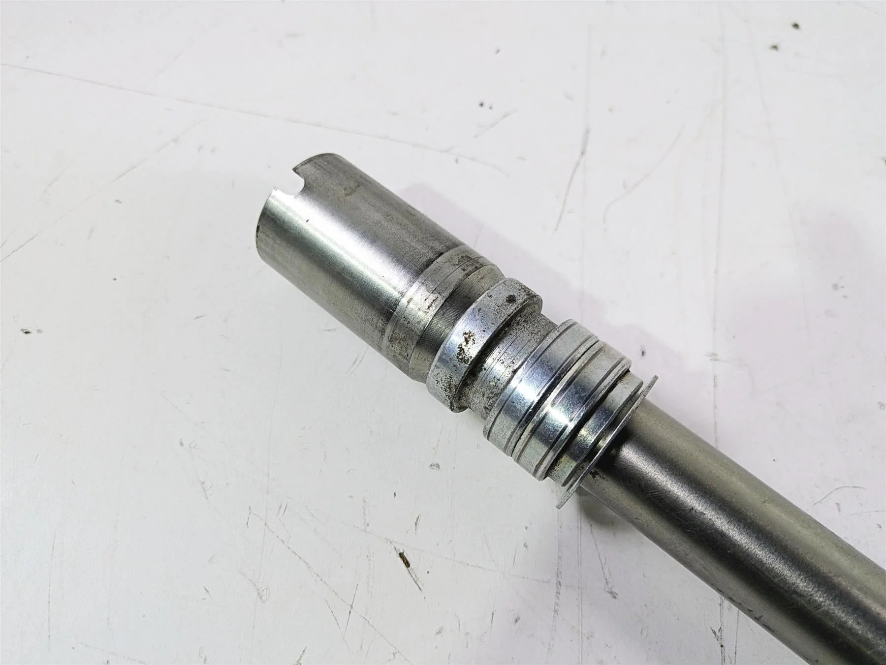 2015 Ducati Panigale 1299 S Front Axle Wheel Spindle 25mm 81910693AA - Image 12