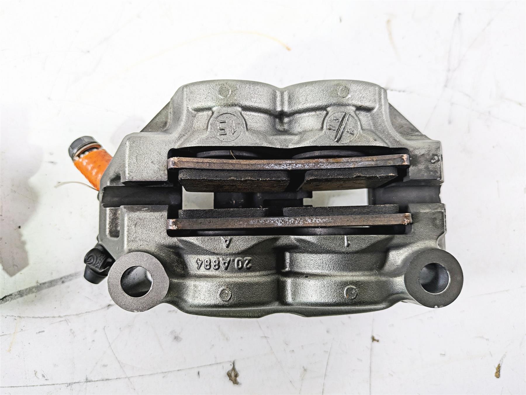 2015 Ducati Panigale 1299 S Front Brake Caliper Set Brembo 100mm 61041371A - Image 10