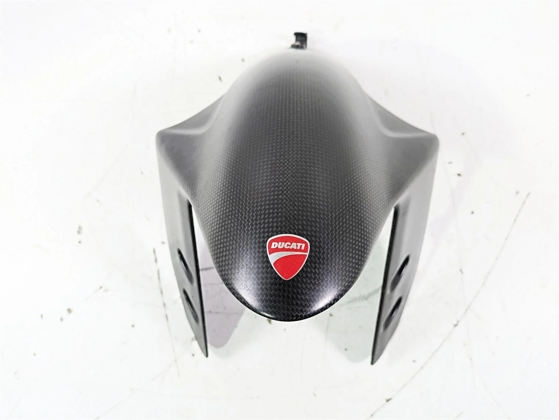2015 Ducati Panigale 1299 S Front Fender Carbon Fiber 56420982A - Image 2
