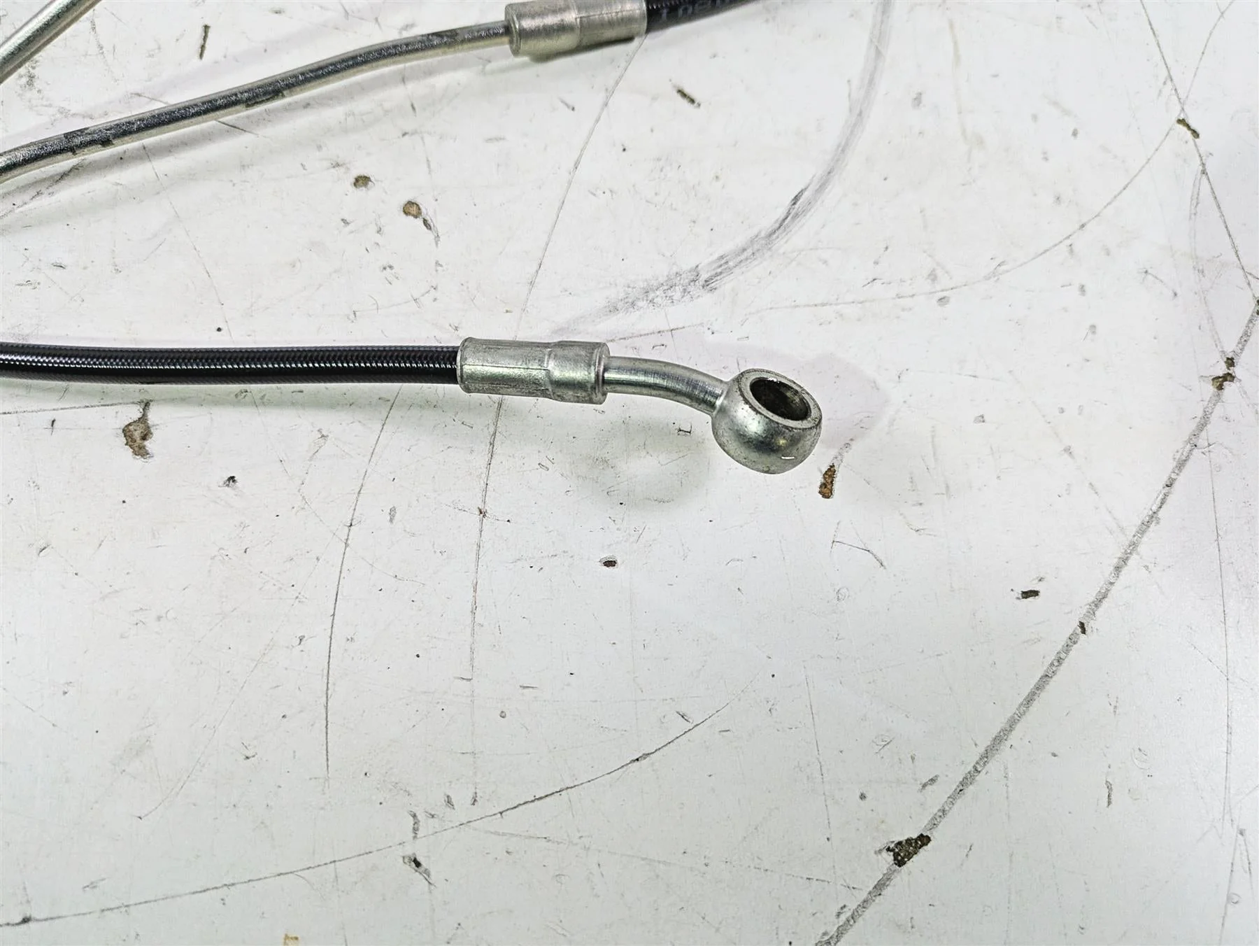 2015 Ducati Panigale 1299 S Rear Abs Brake Line Hose Set 61940671A - Image 2