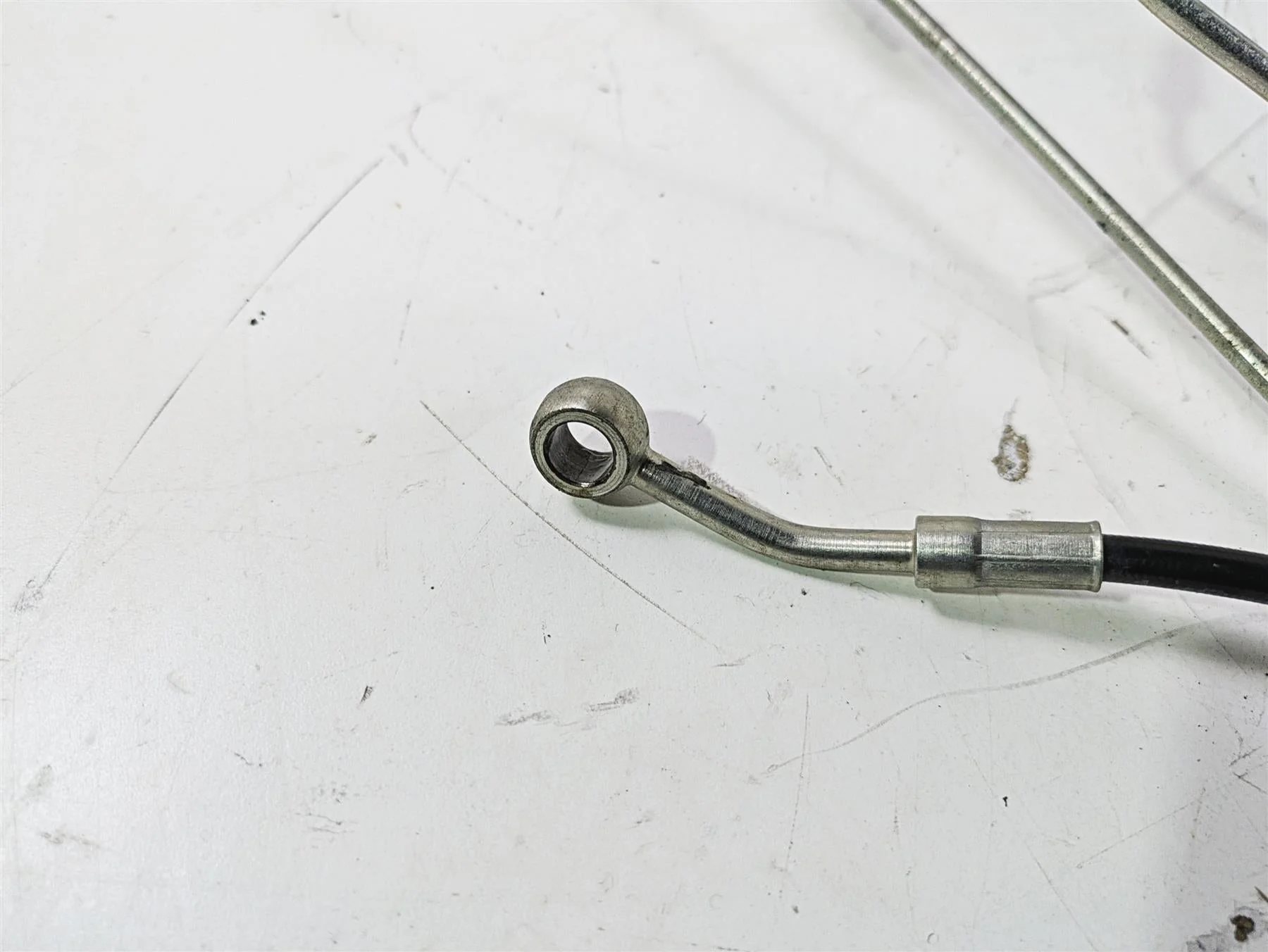 2015 Ducati Panigale 1299 S Rear Abs Brake Line Hose Set 61940671A - Image 5